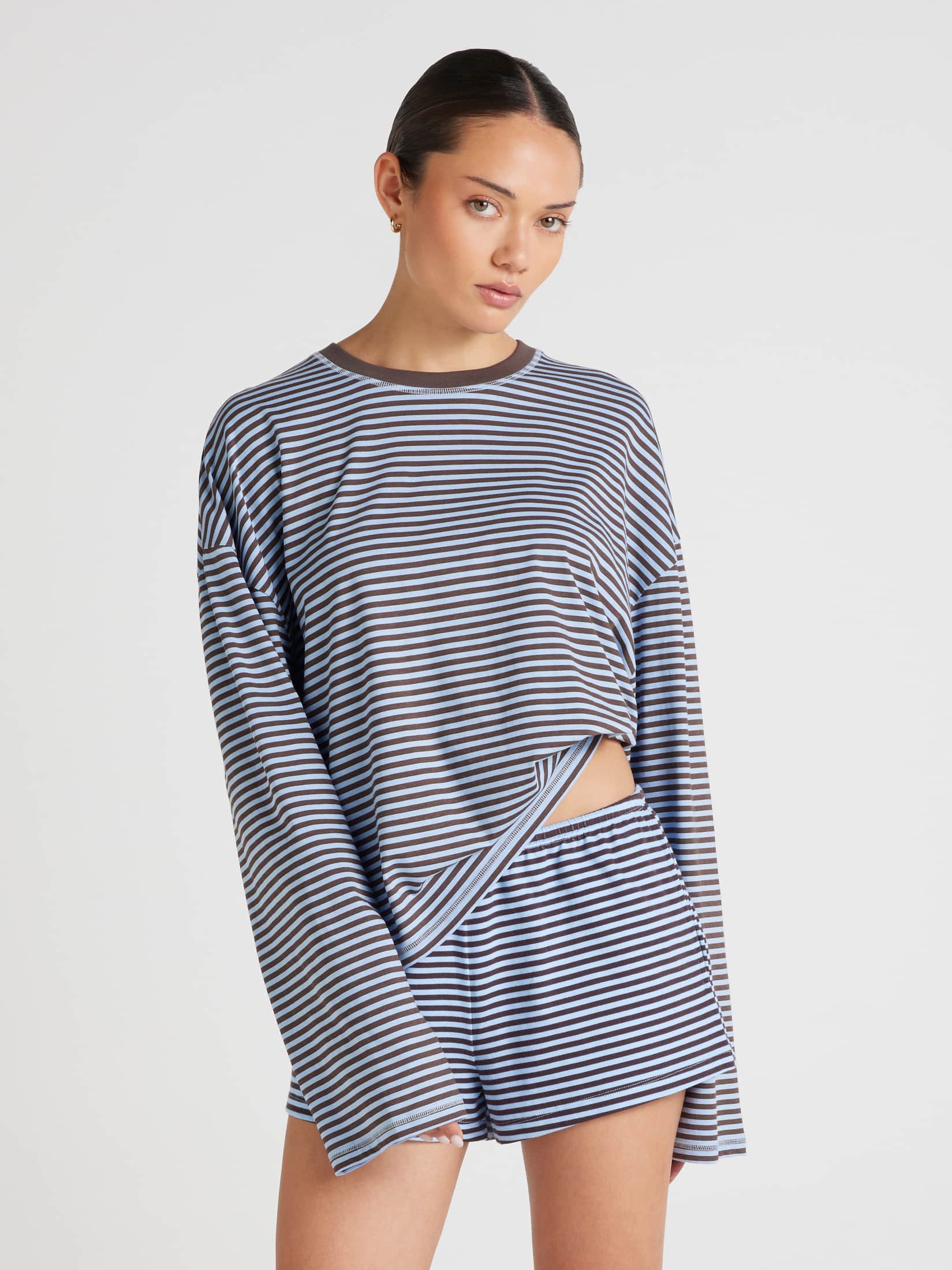 Long Sleeve Stripe Tee