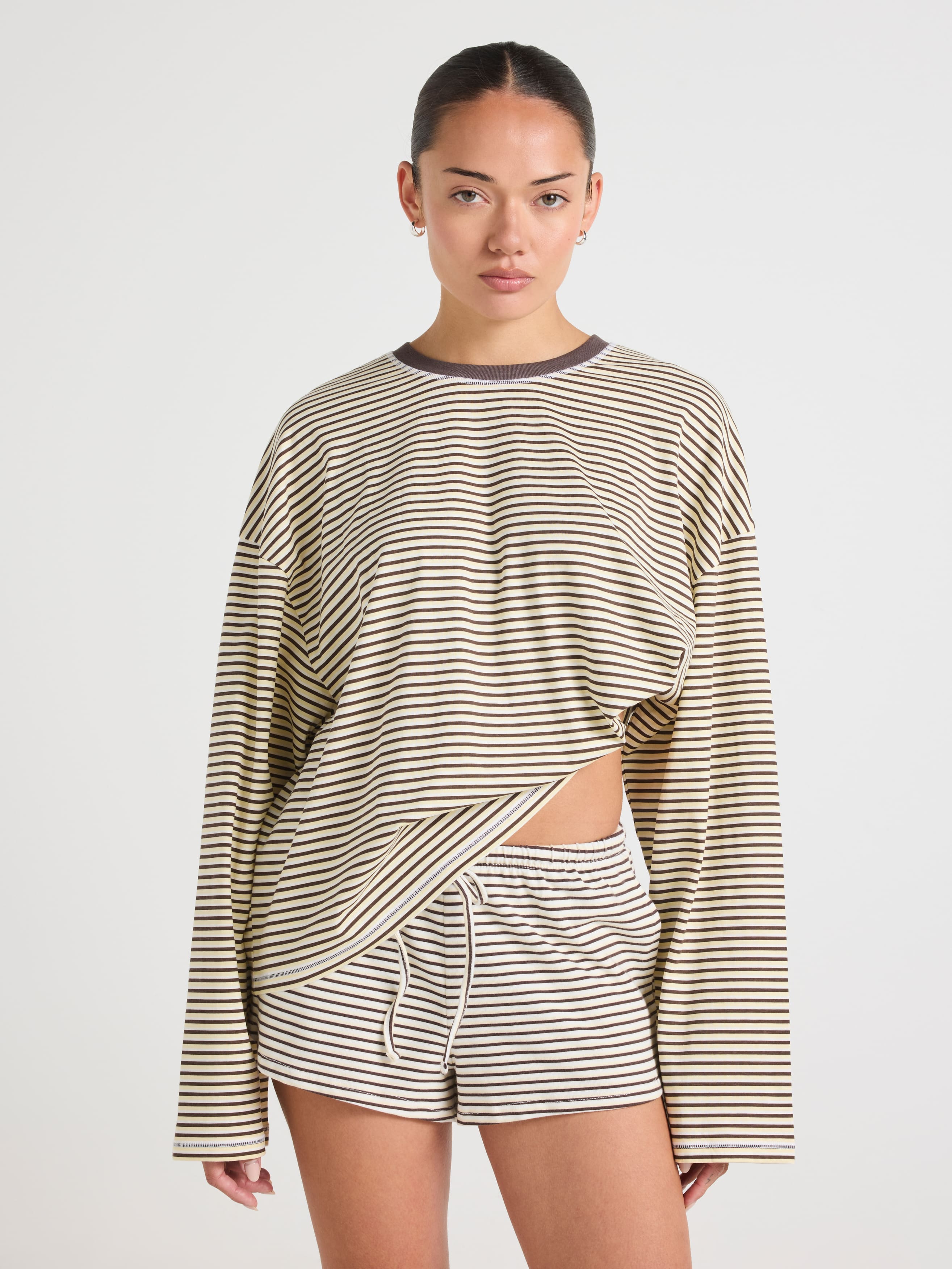 Long Sleeve Stripe Tee