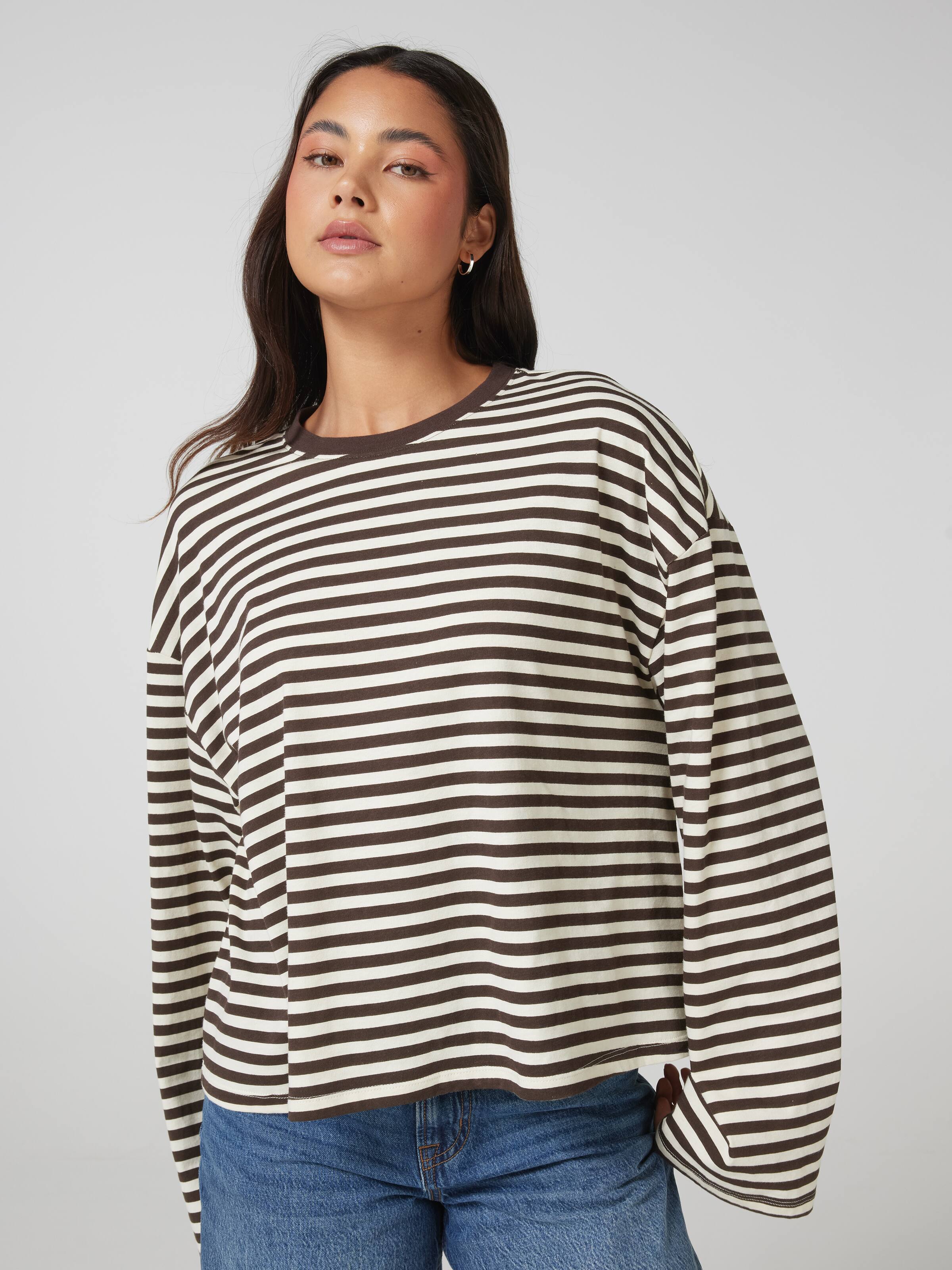 Long Sleeve Stripe Tee