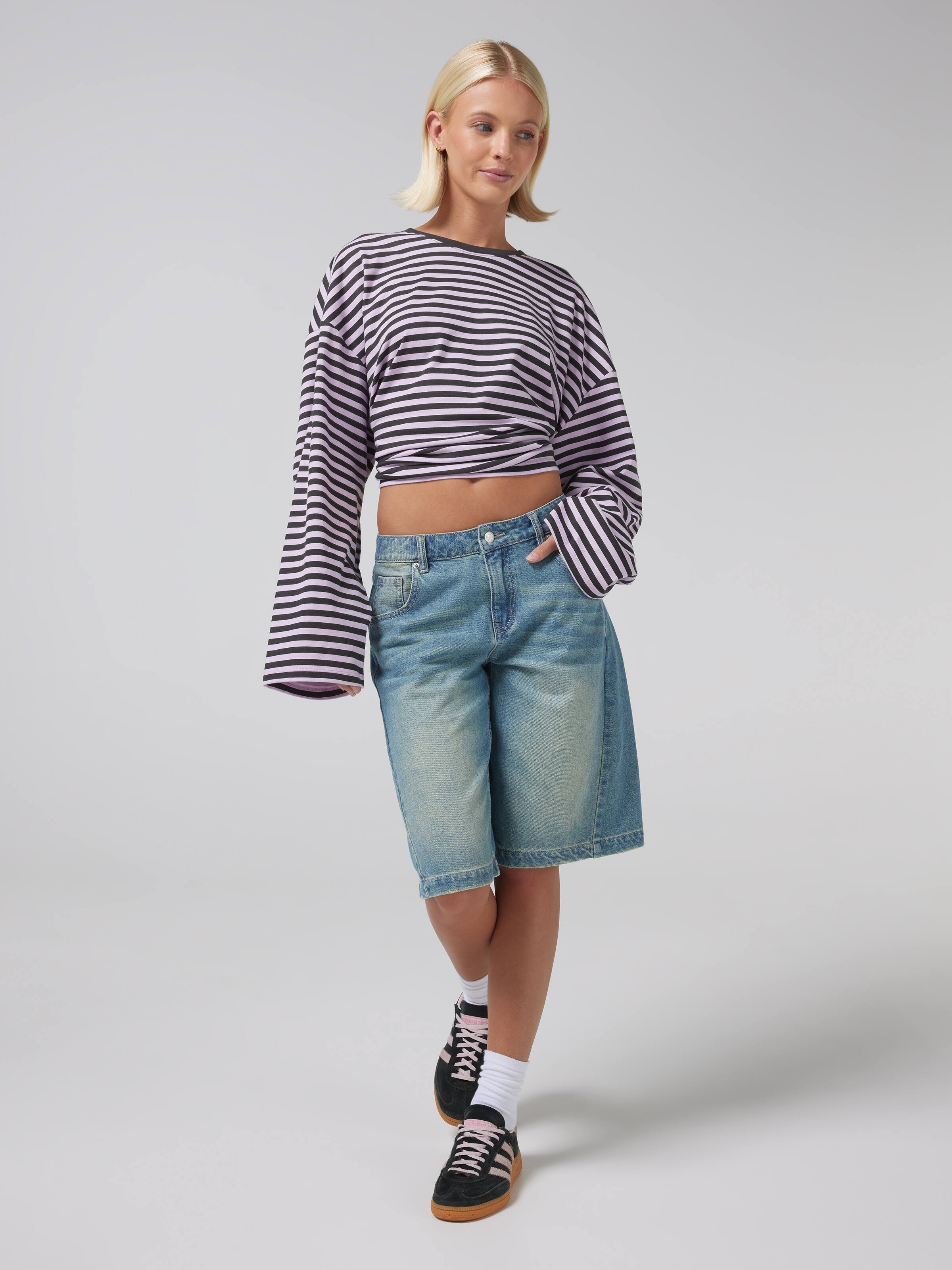 Long Sleeve Stripe Tee