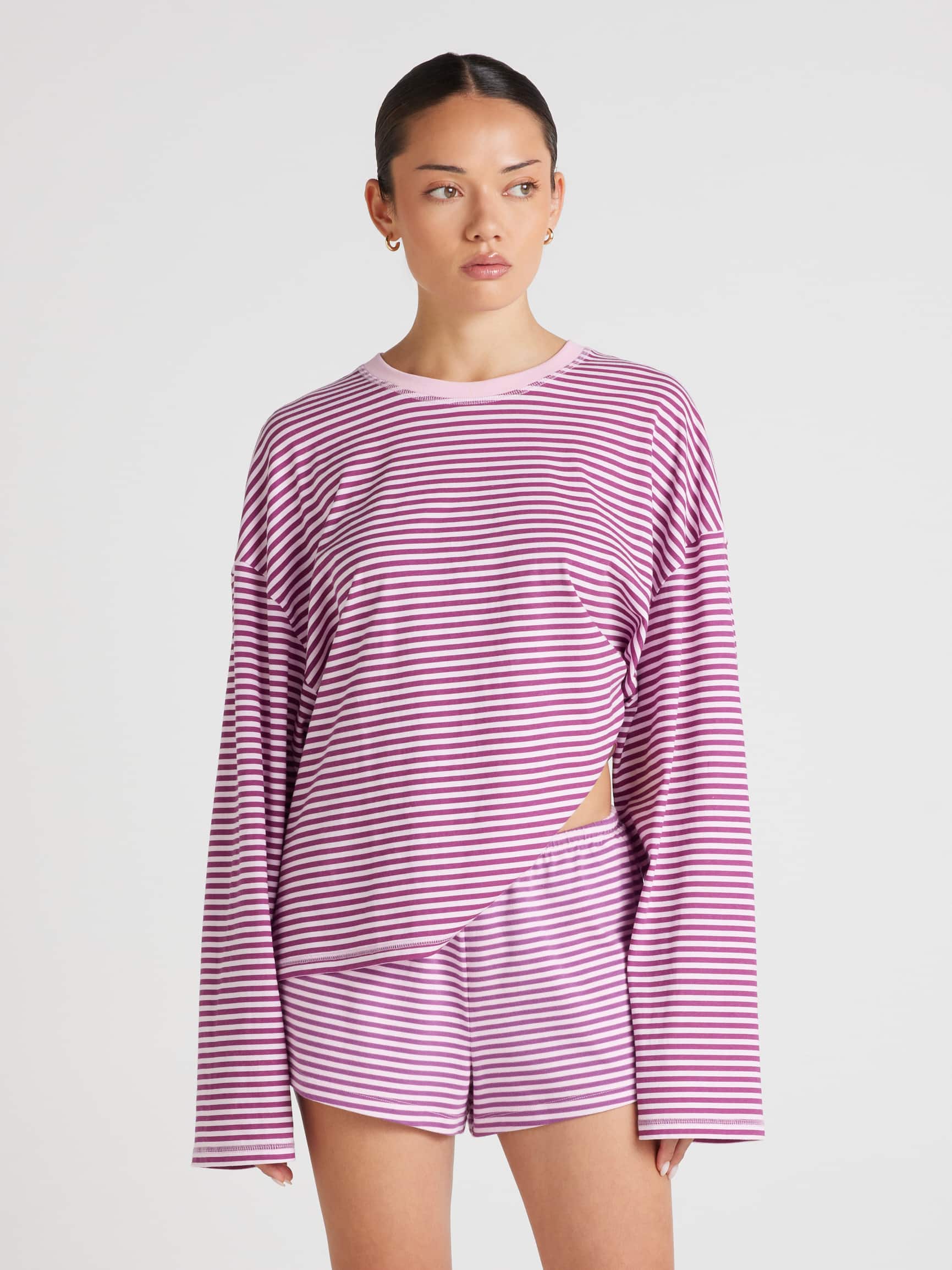 Long Sleeve Stripe Tee