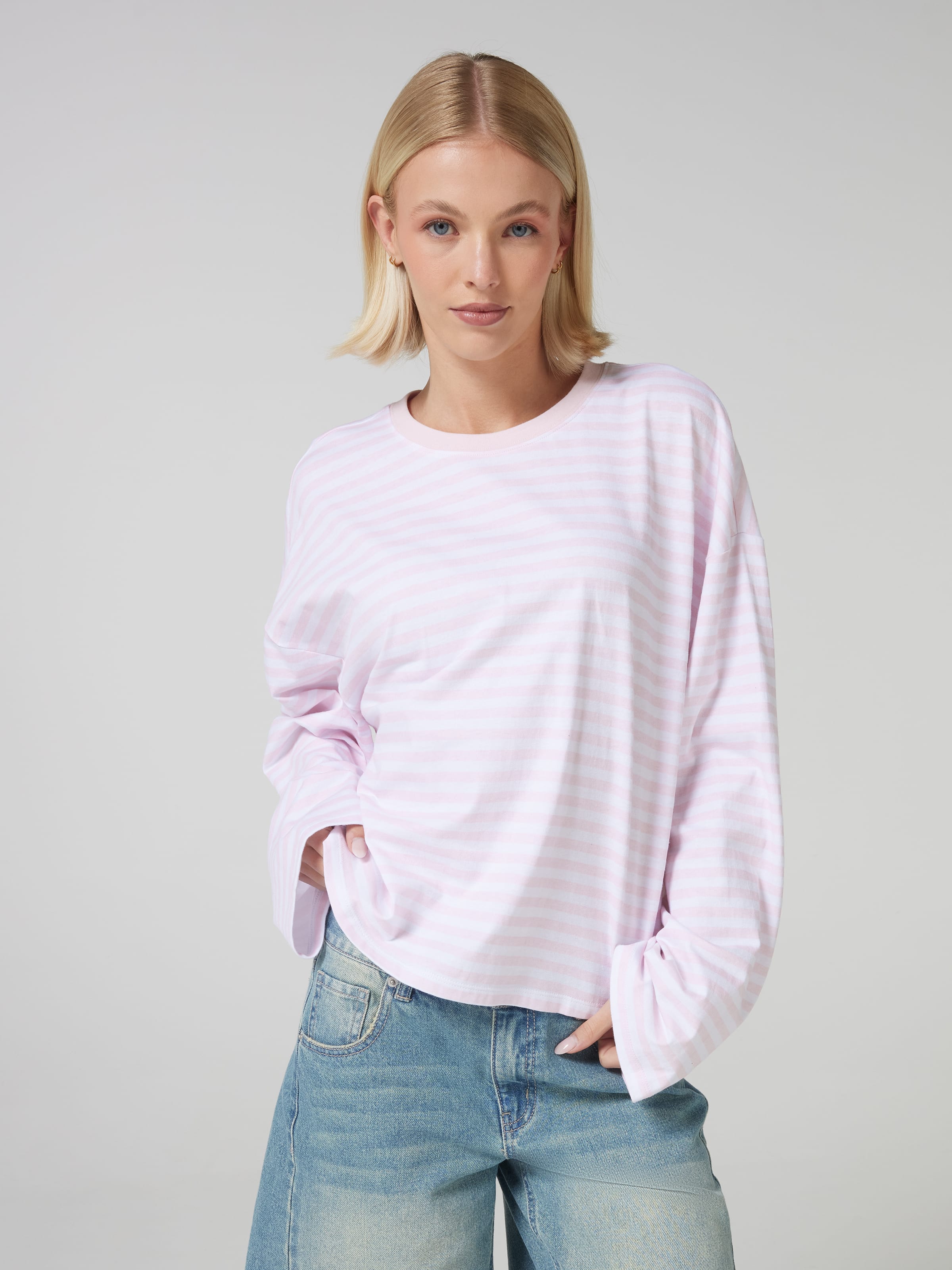 Long Sleeve Stripe Tee