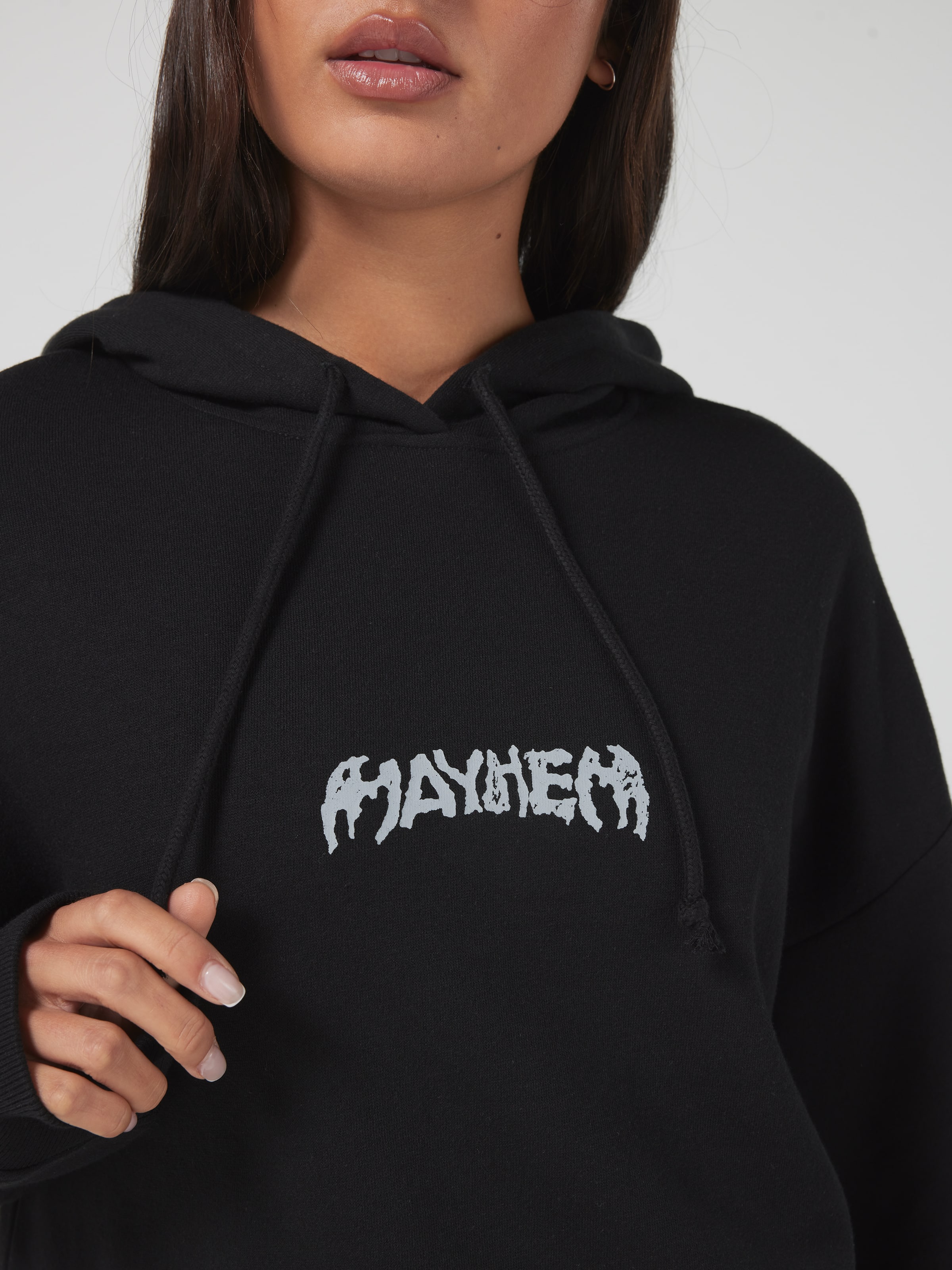 Lady Gaga MAYHEM Icon Hoodie Black Lブラック Music Lady Gaga Mayhem Oversized Hoodie - Jay Jays Online