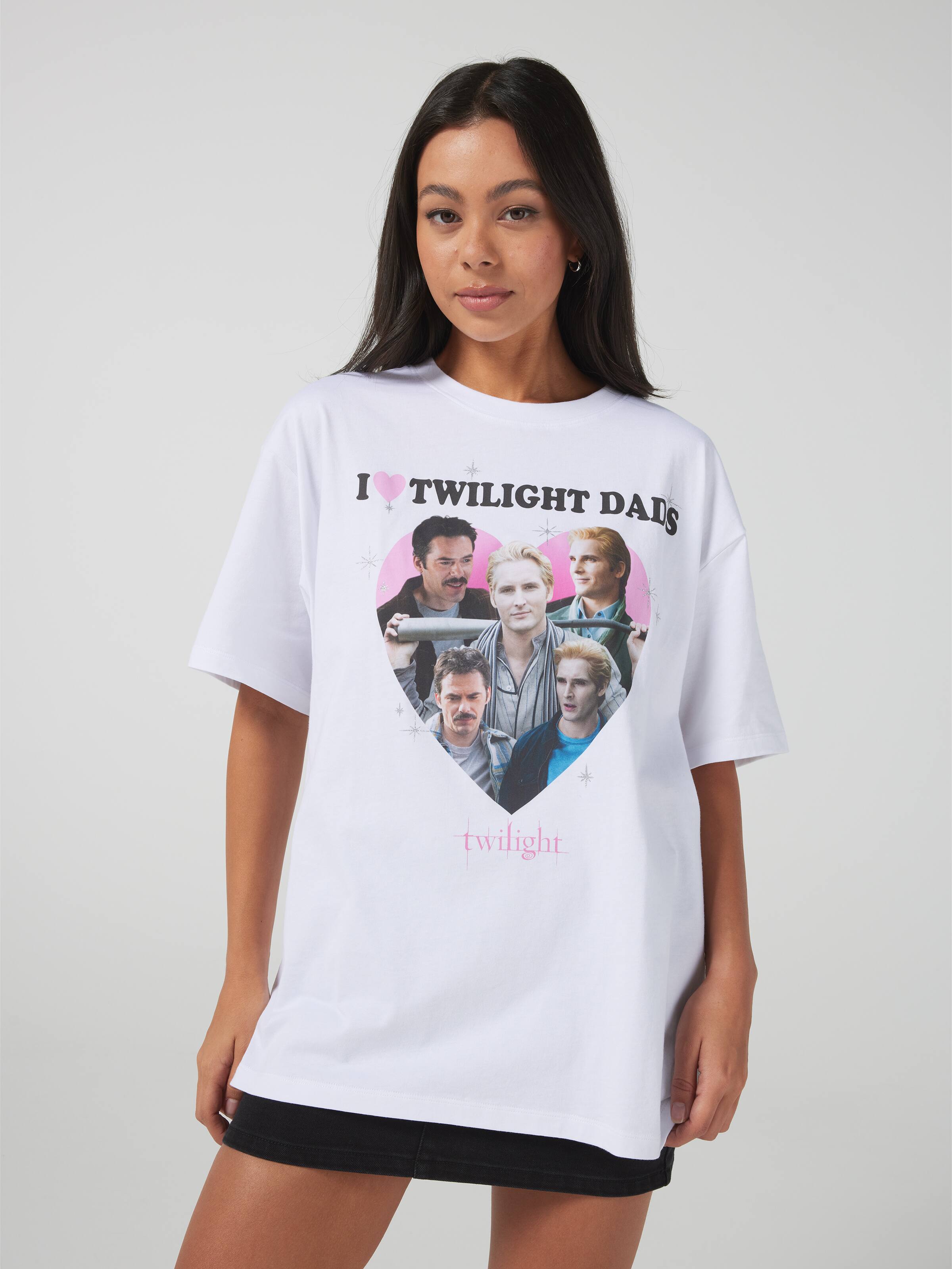 Twilight Hot Dads Oversized Tee