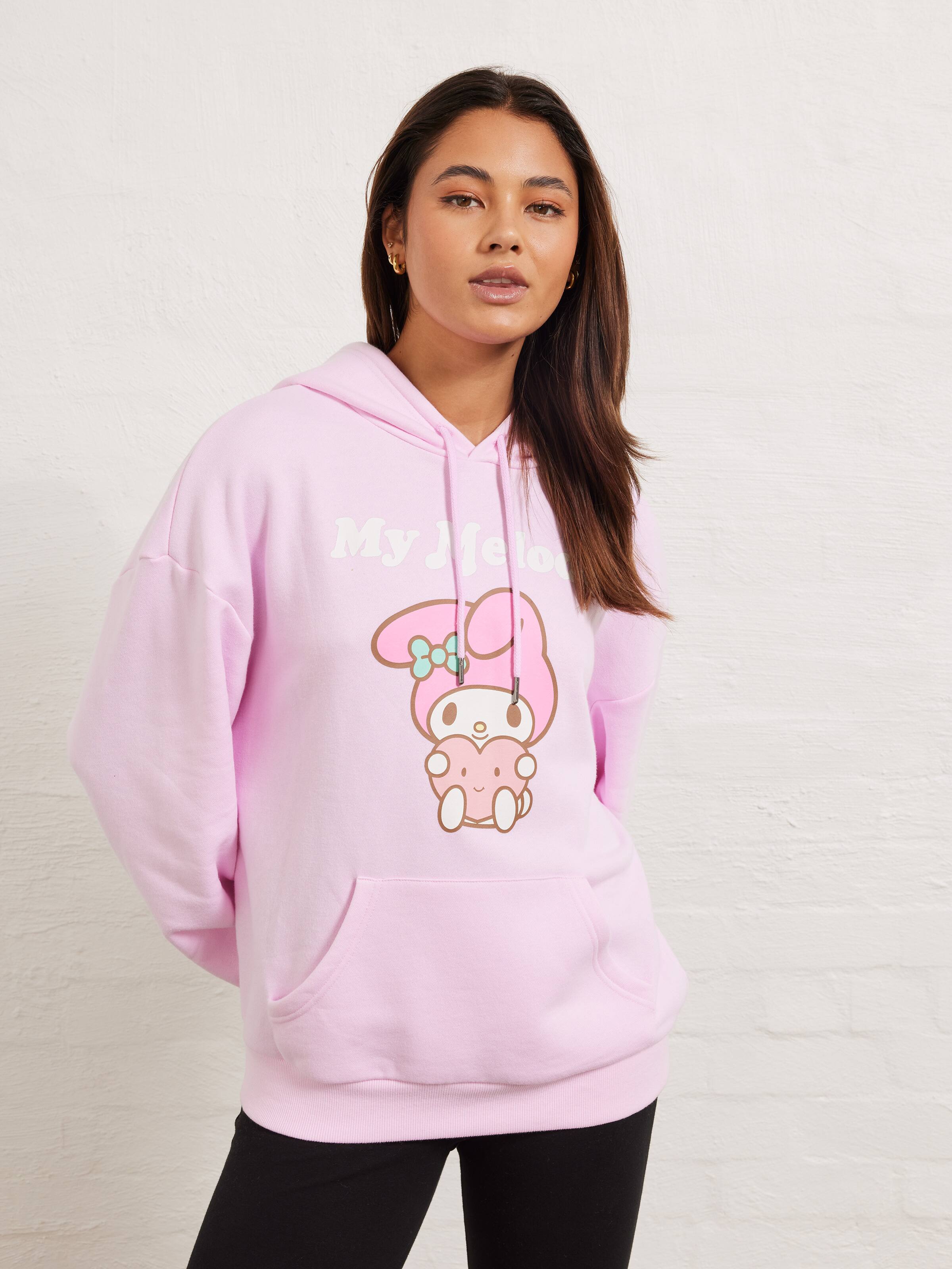 My Melody Bow Oversized Hoodie