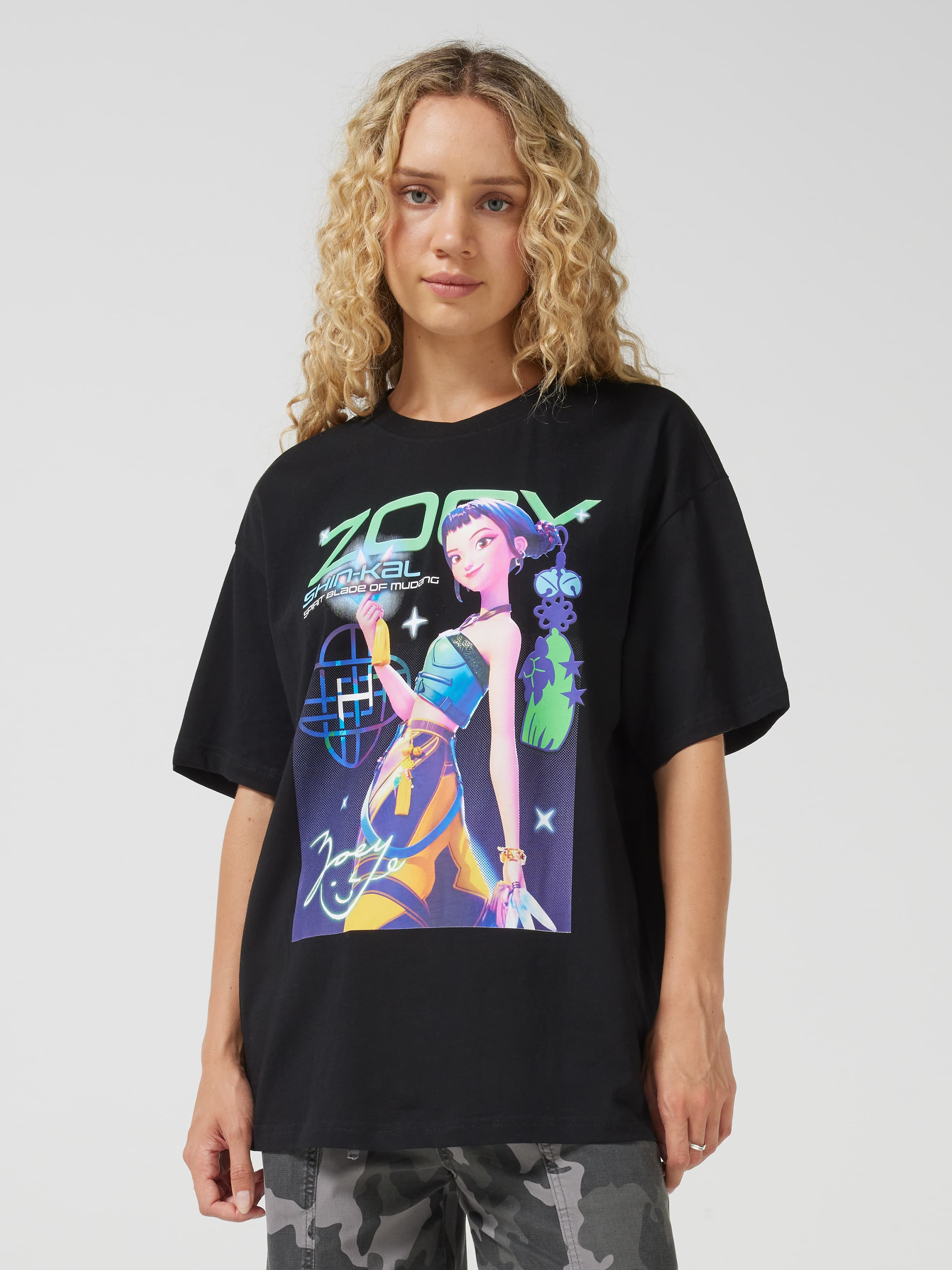 Kpop Zoey Oversized Tee