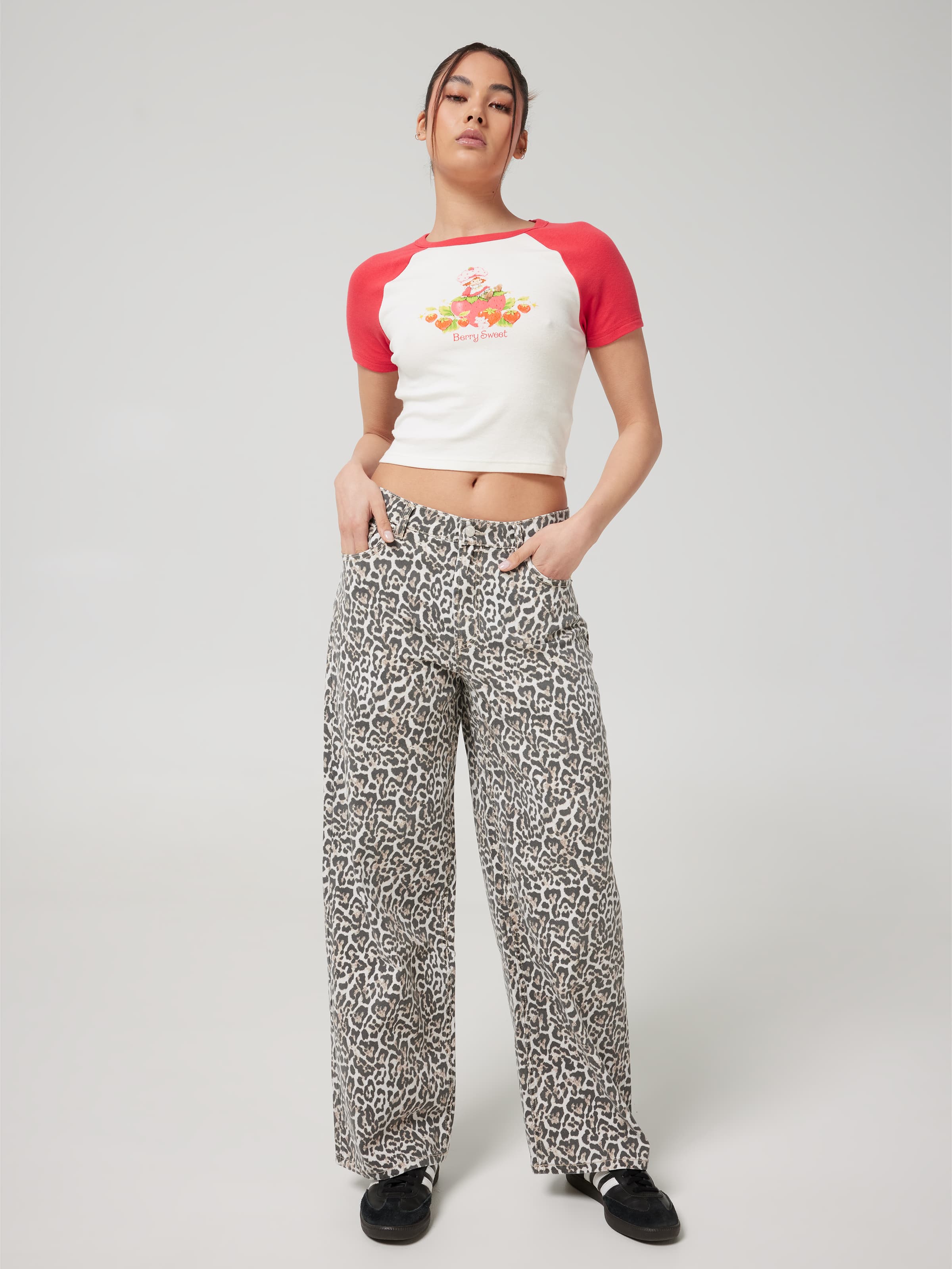 Strawberry Shortcake Raglan Tee
