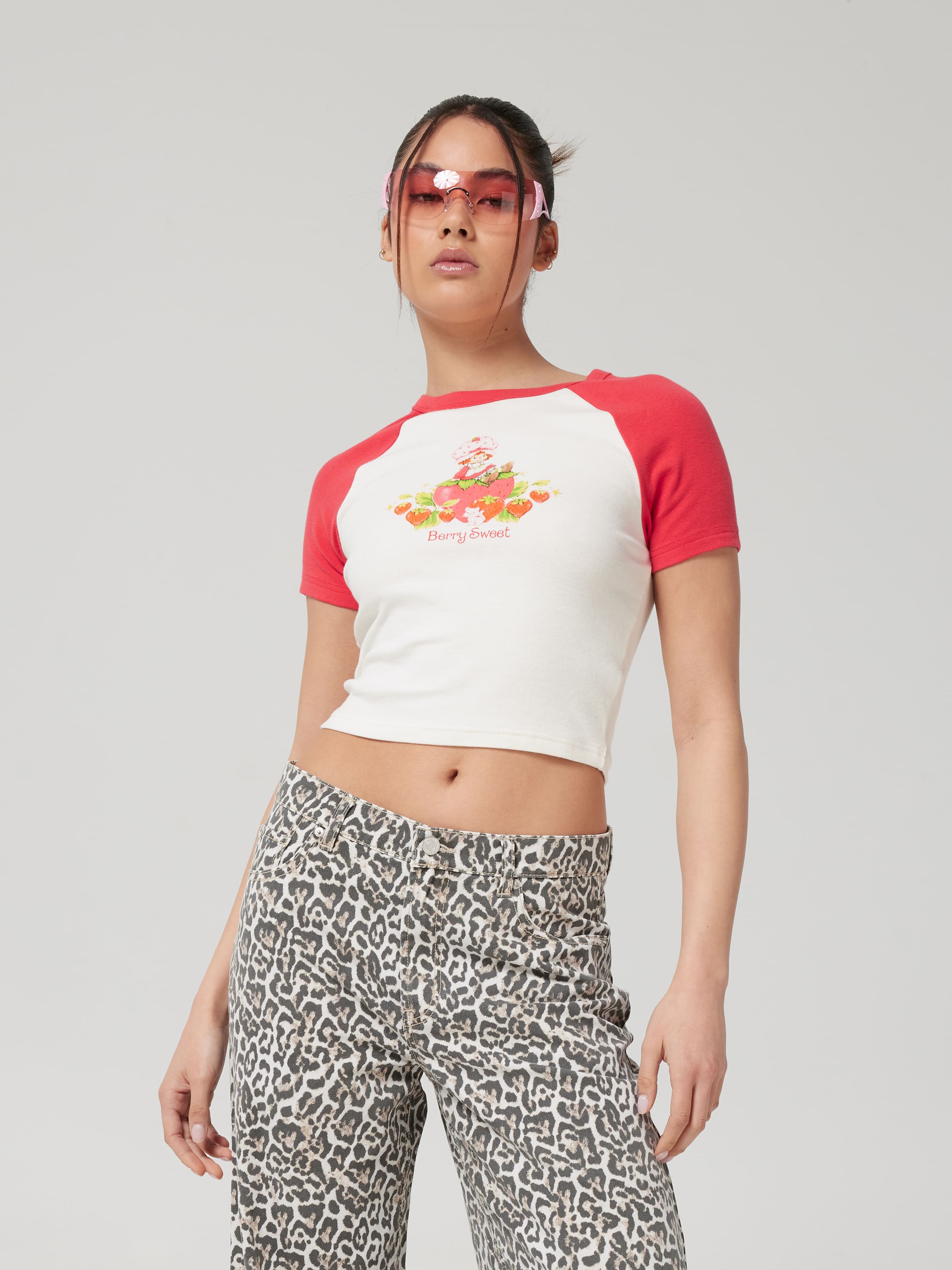 Strawberry Shortcake Raglan Tee