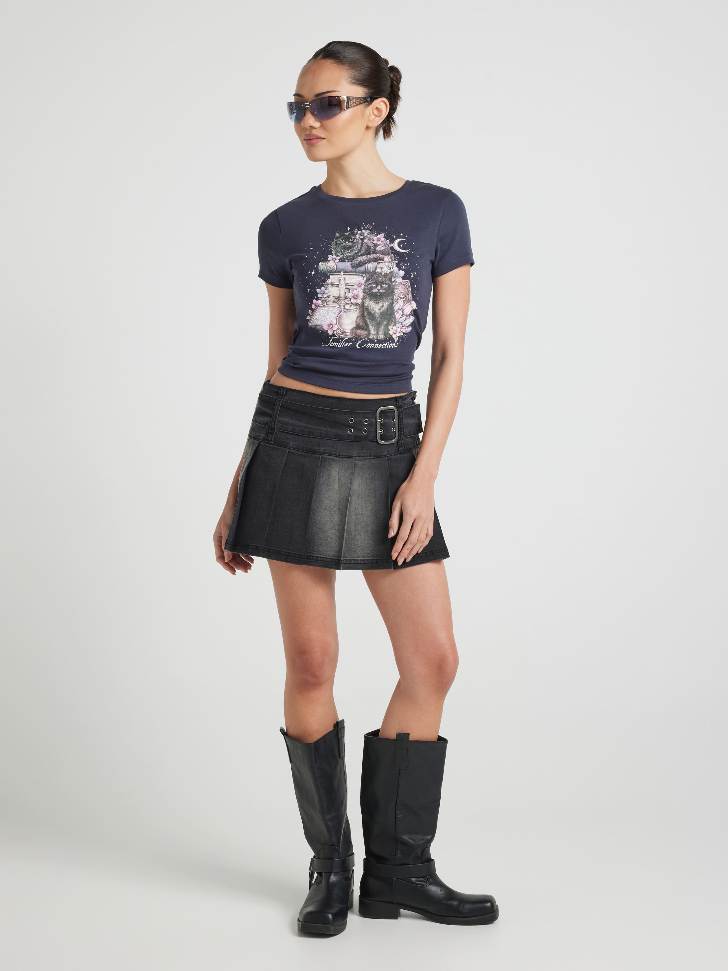 Mystical Cat Baby Tee