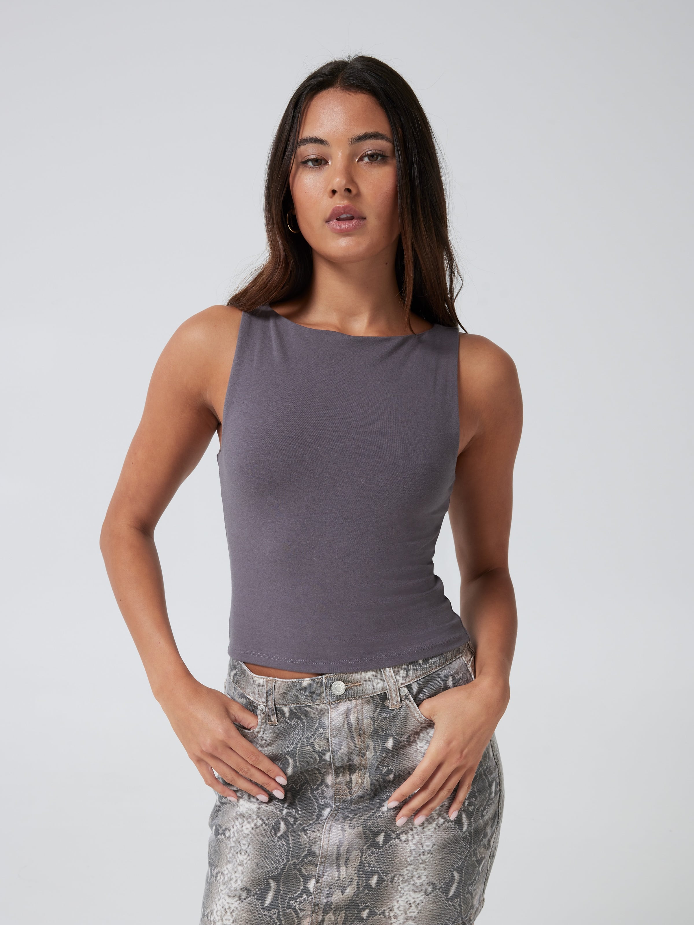 High Neck Top