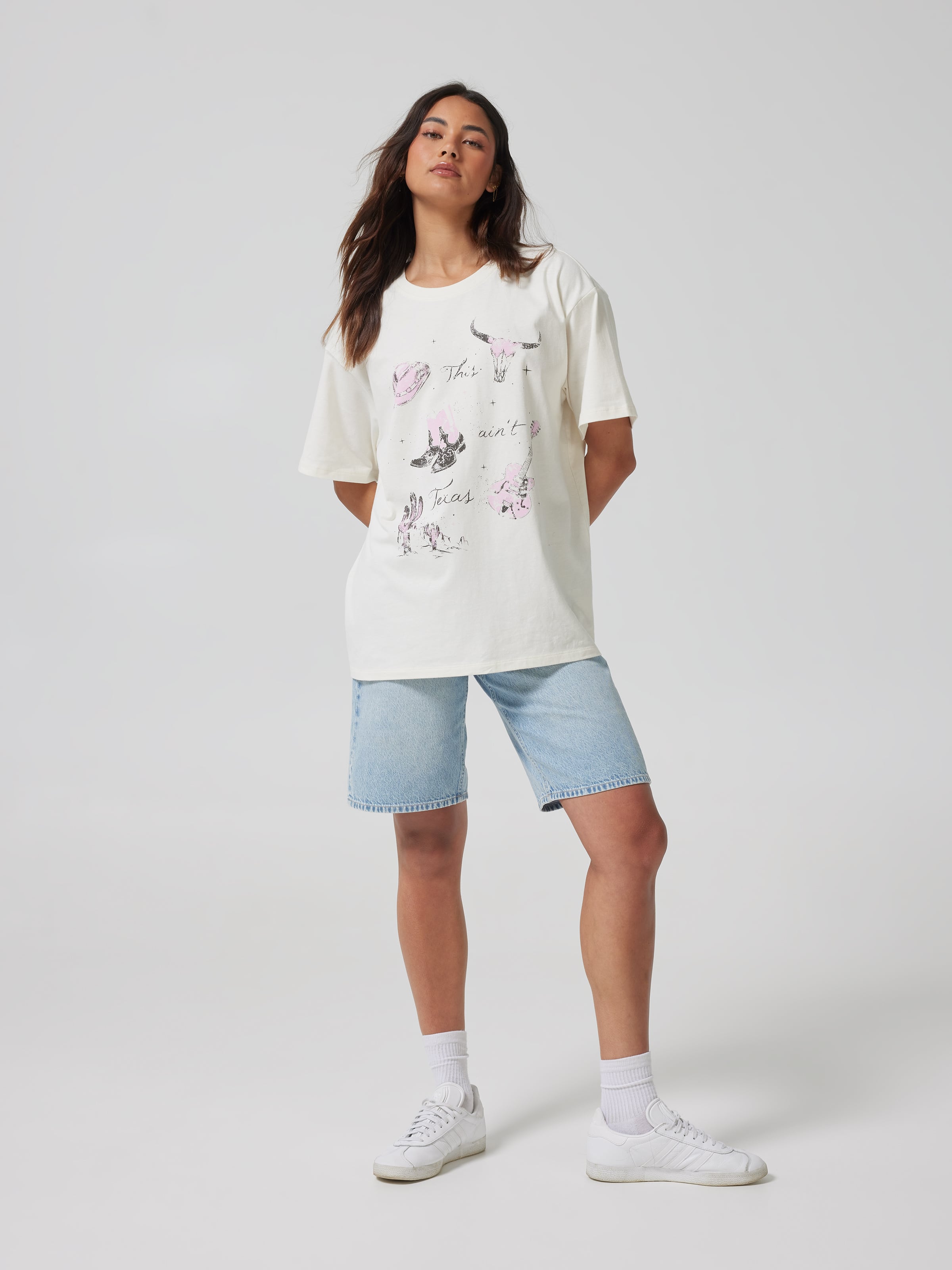 Nashville Stamp Oversized Tee