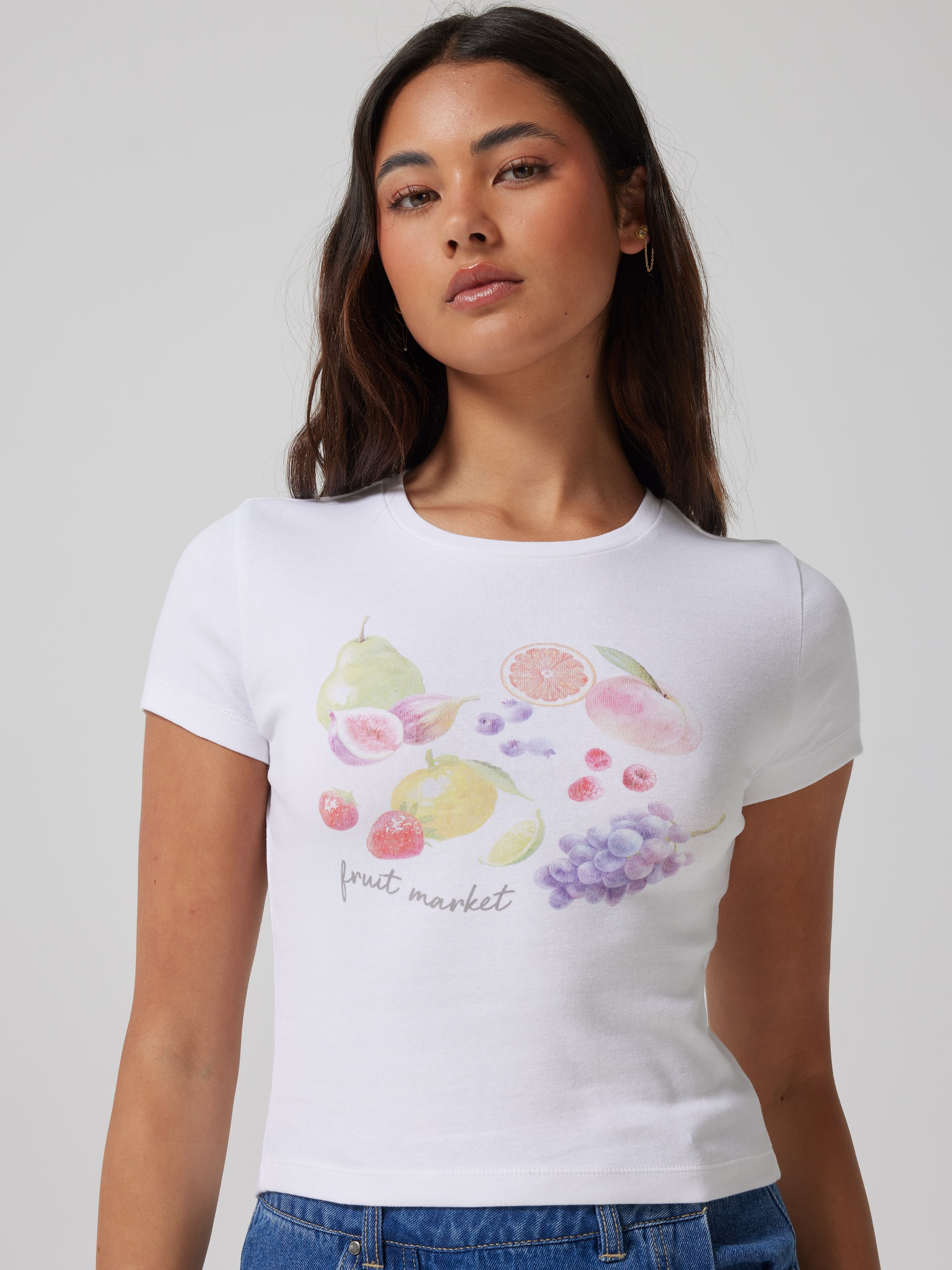 Fruit Market Baby Tee