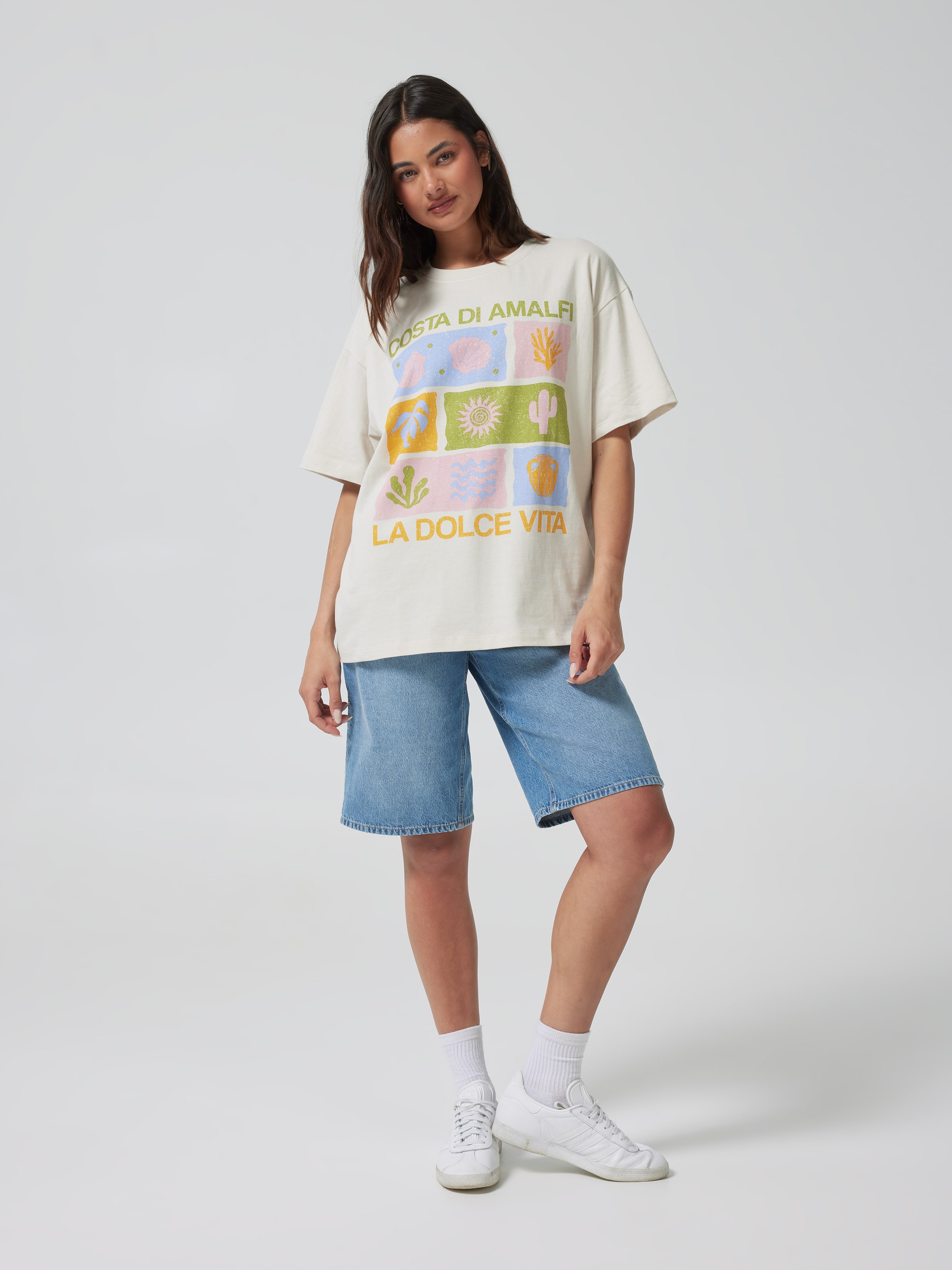 Amalfi Symbol Oversized Tee