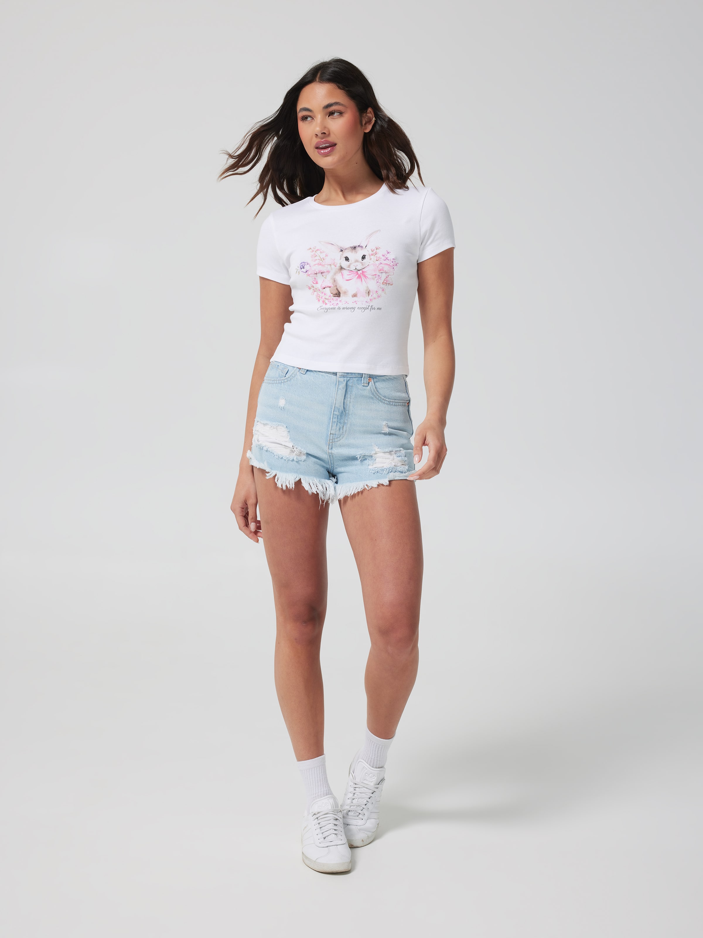 Cute Bunny Baby Tee