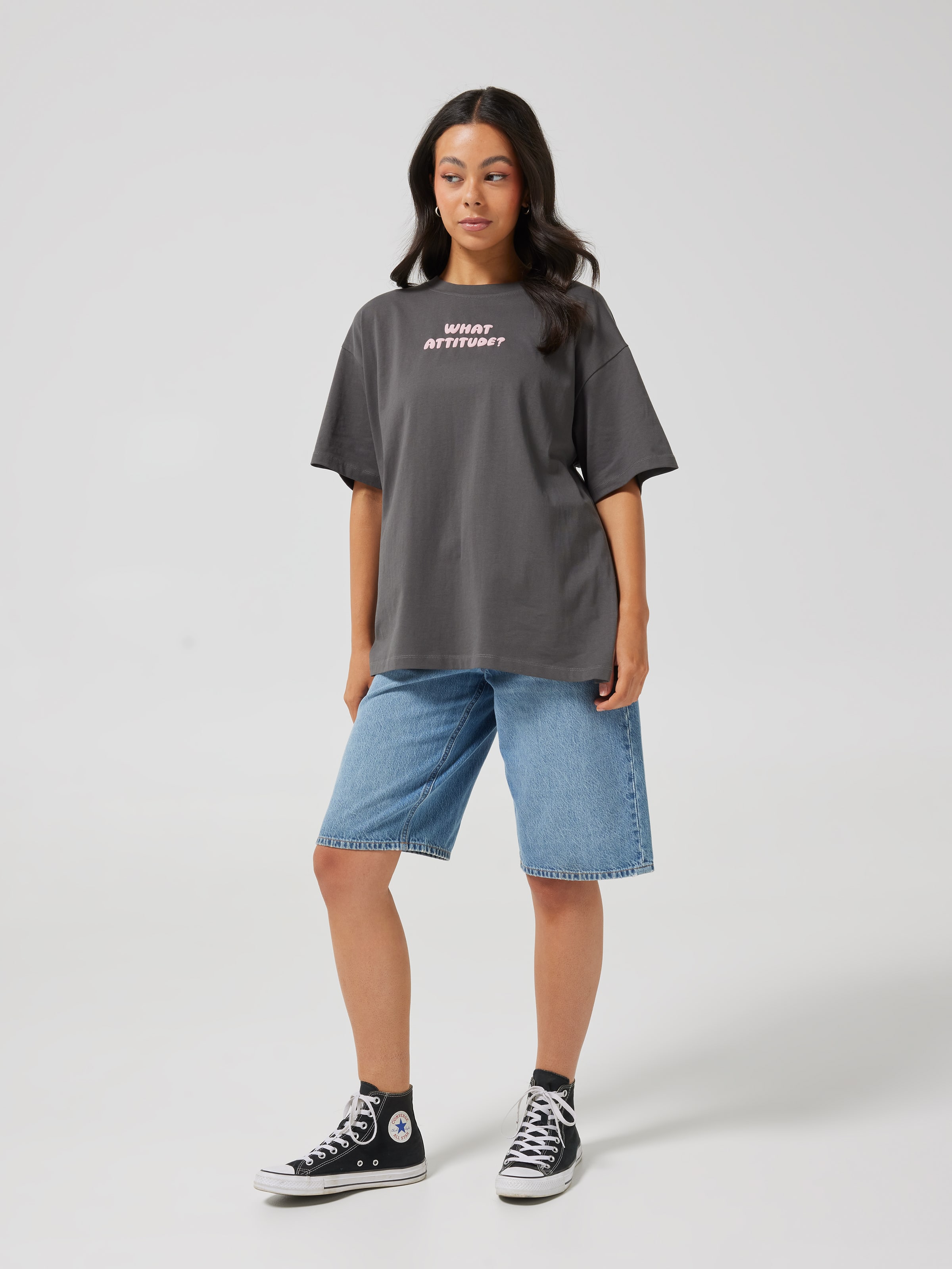 Get Off My Back Oversized Tee