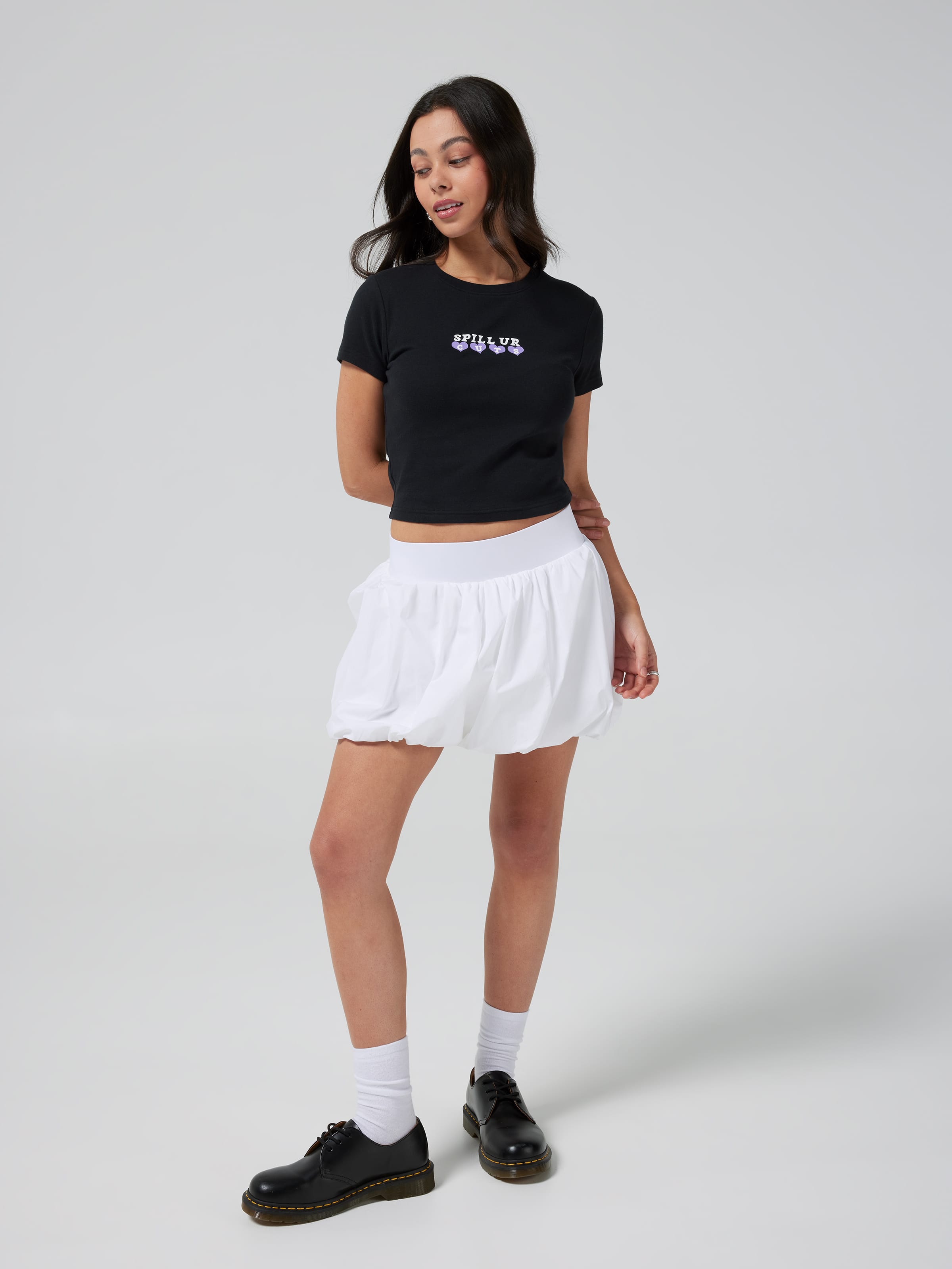 Music Spill Ur Guts Baby Tee
