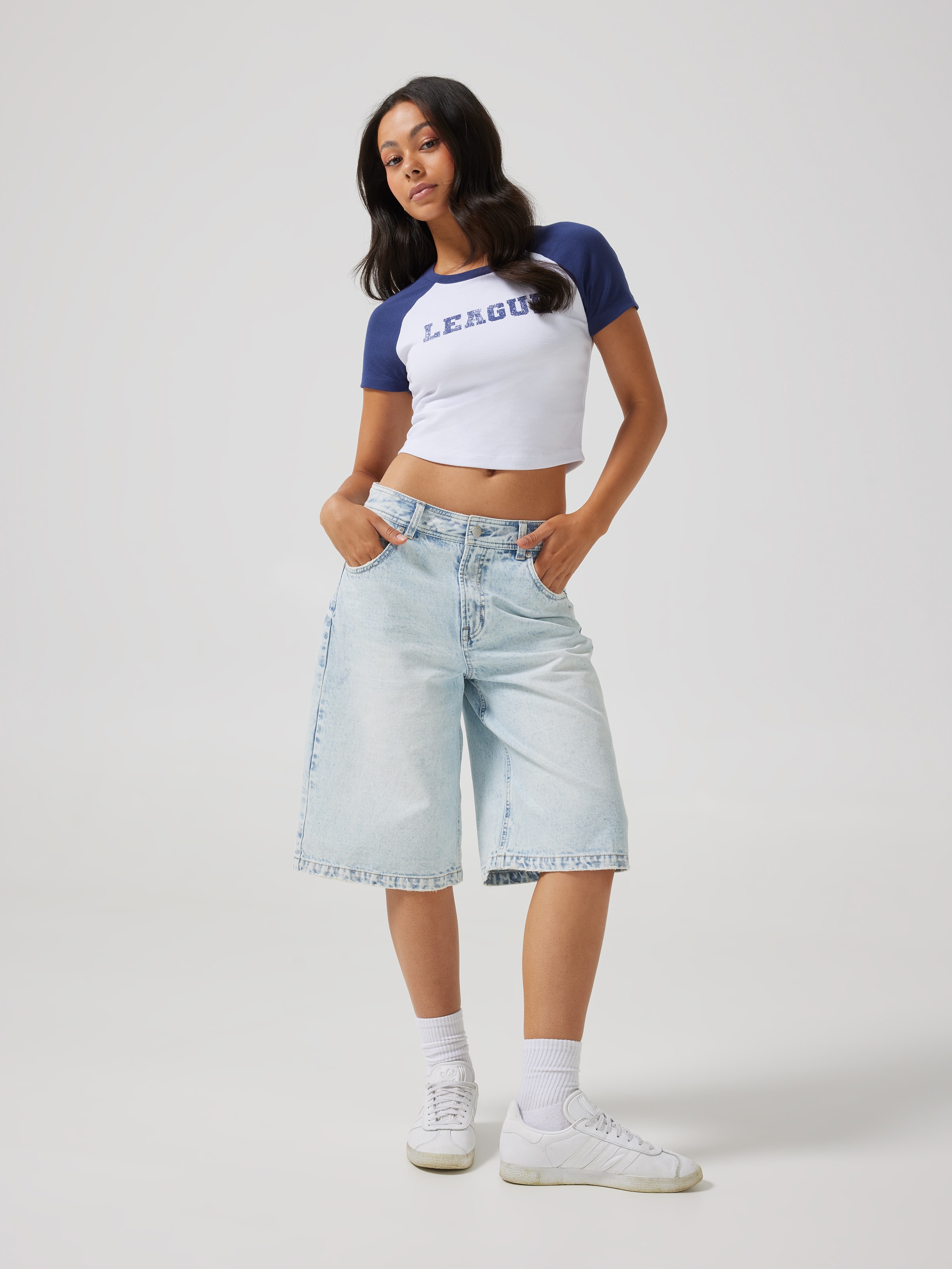 League Baby Raglan Tee