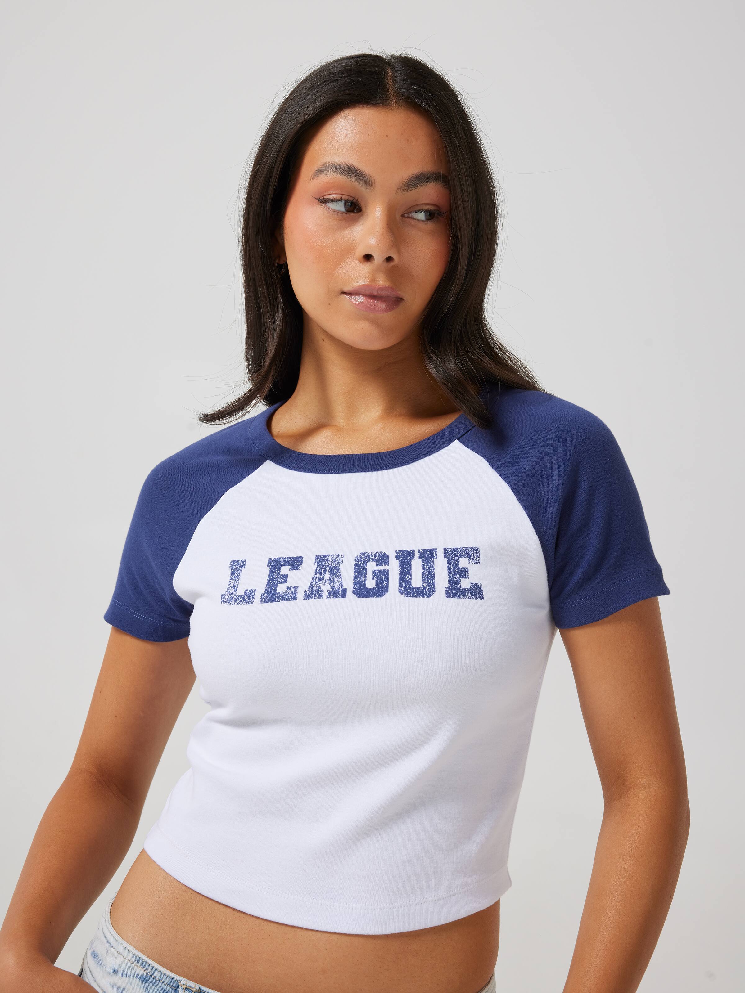 League Baby Raglan Tee