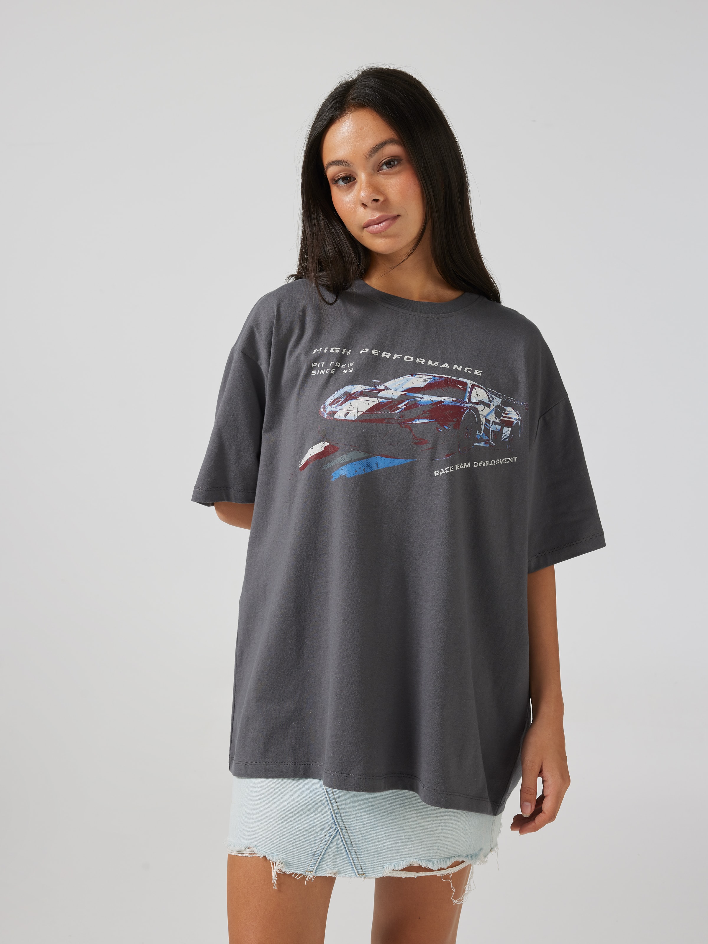 Moto Oversized Tee