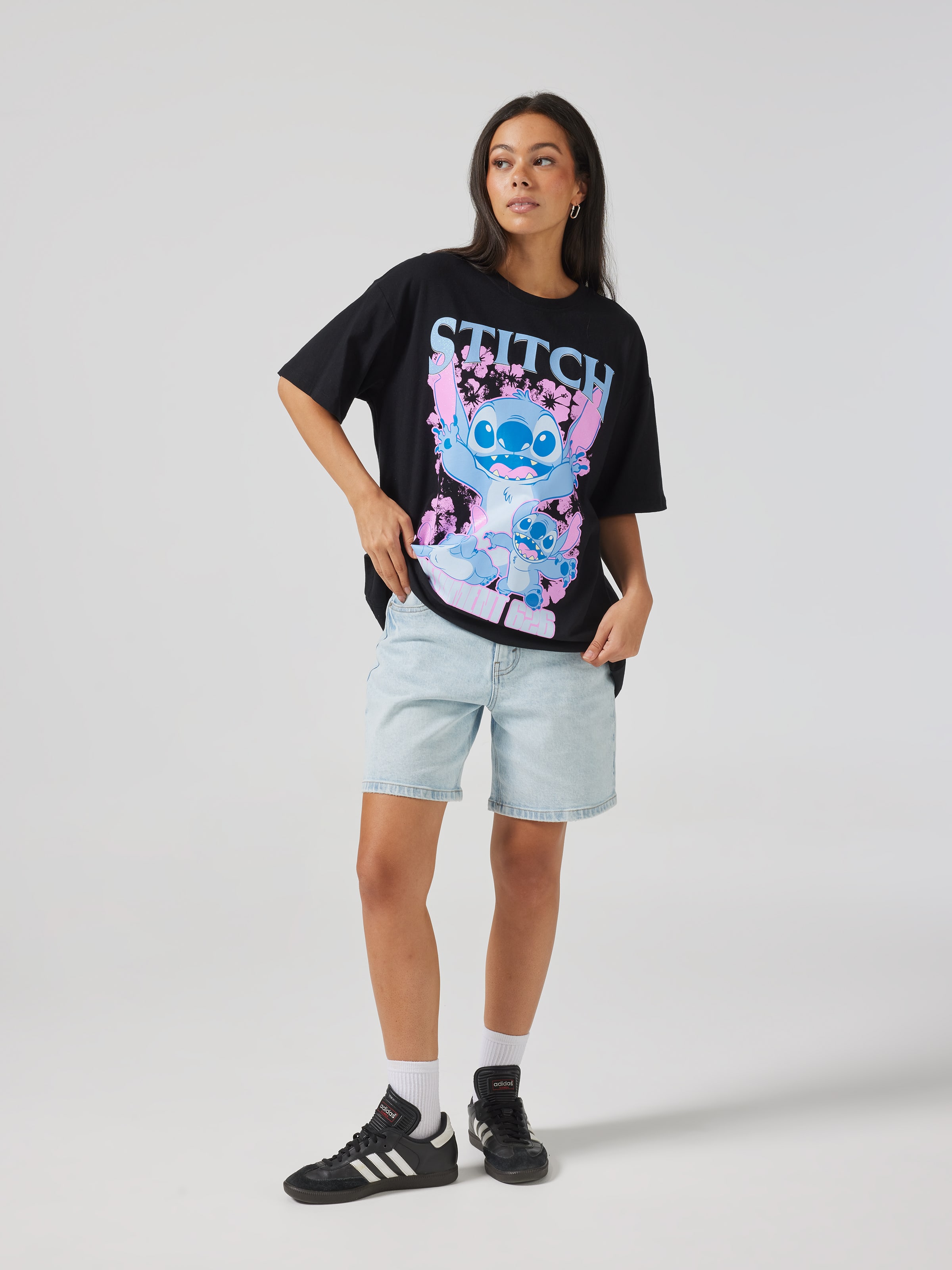 Lilo & Stitch Bootleg Oversized Tee