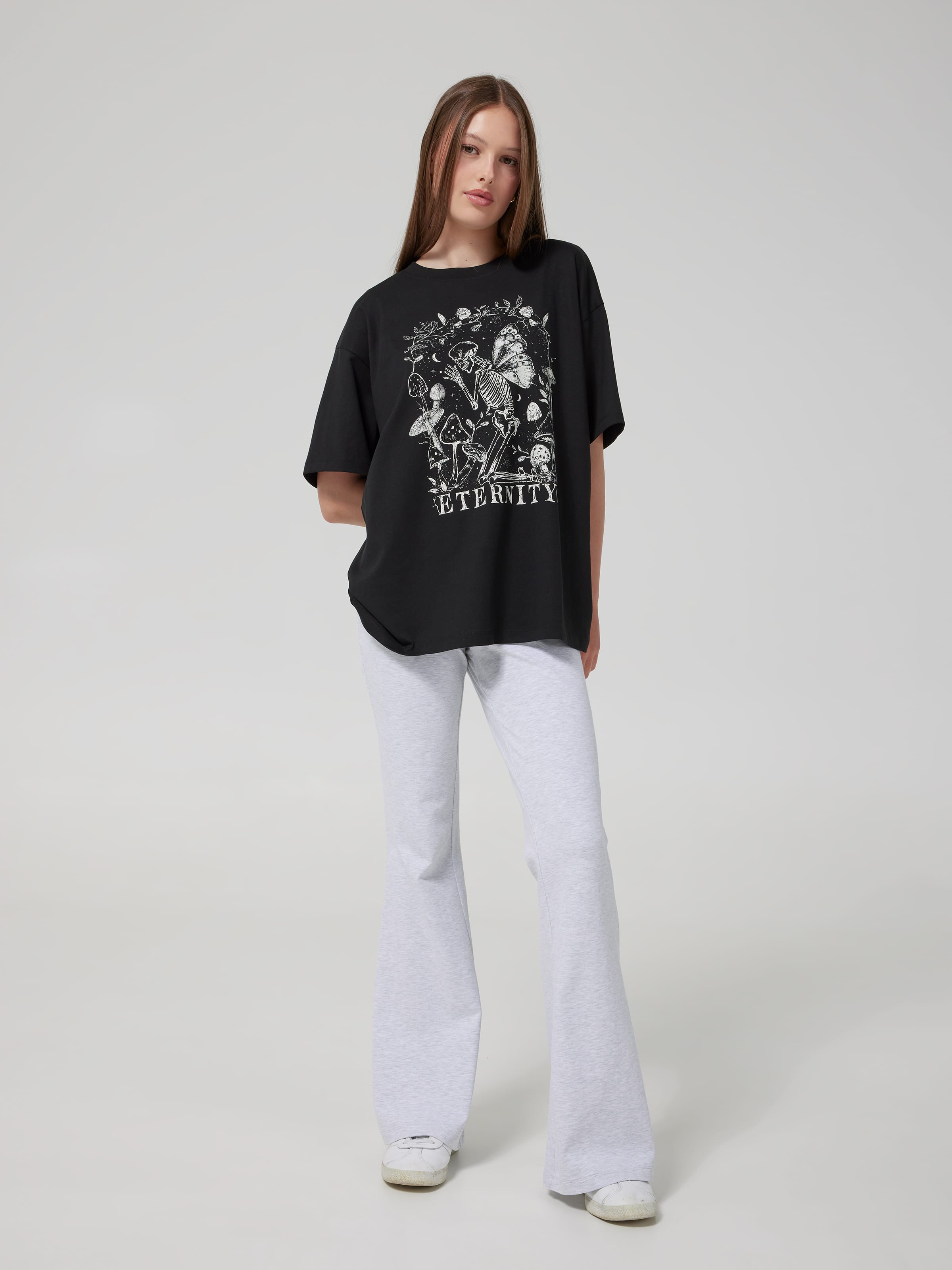 Eternity Skeleton Oversized Tee