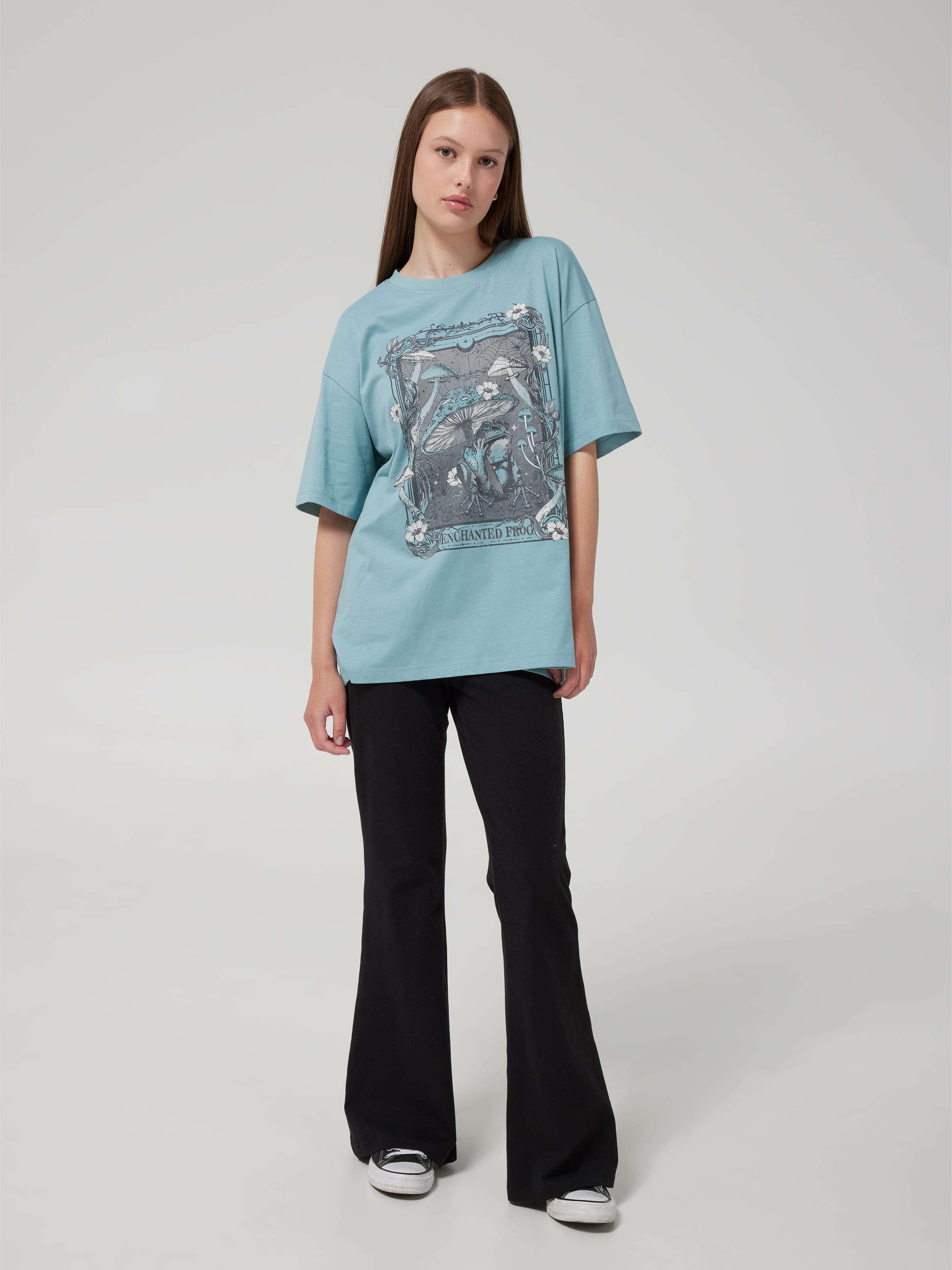 Enchanted Frog Oversized Tee
