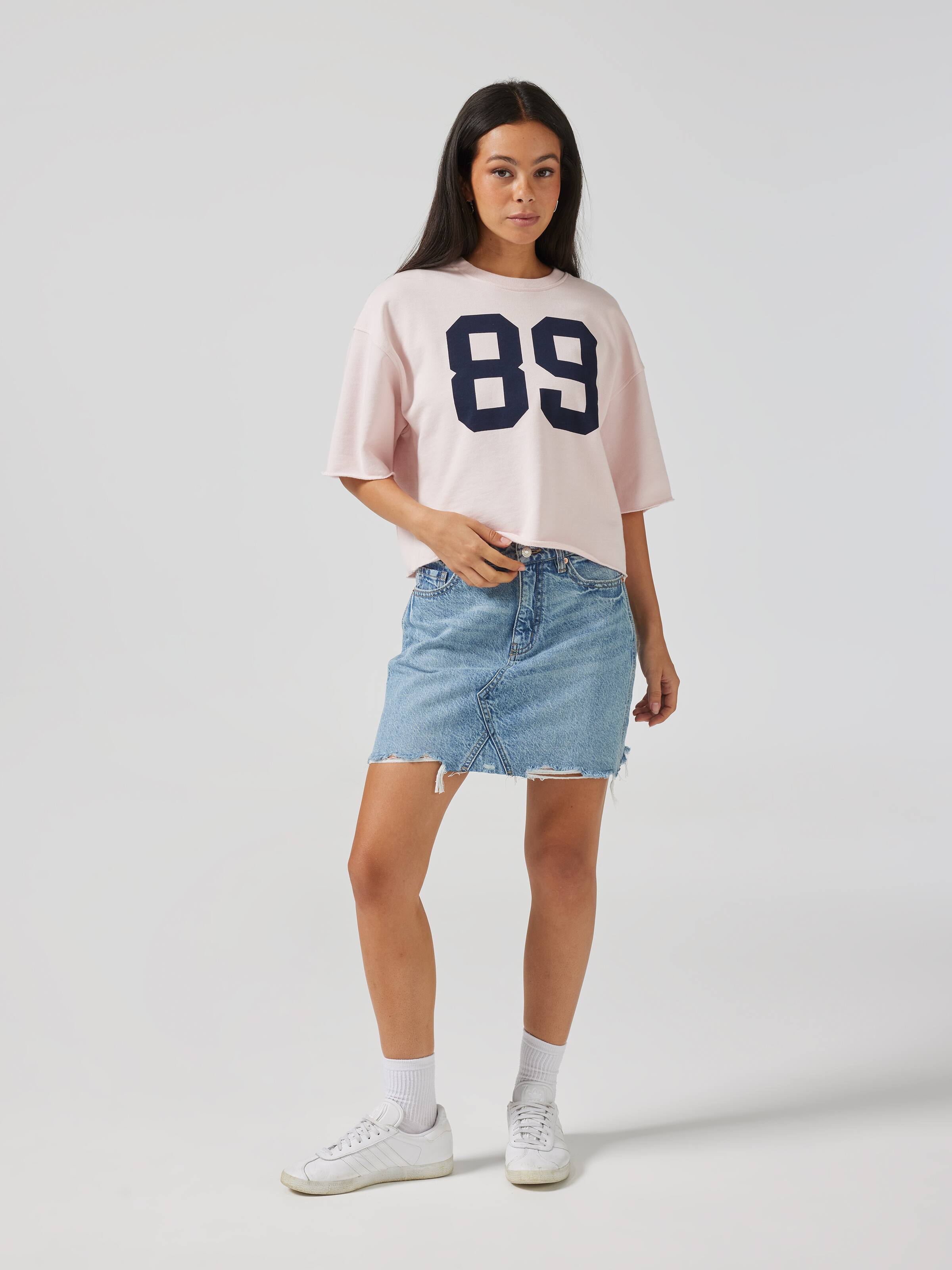 89 Loop Back Boxy Tee