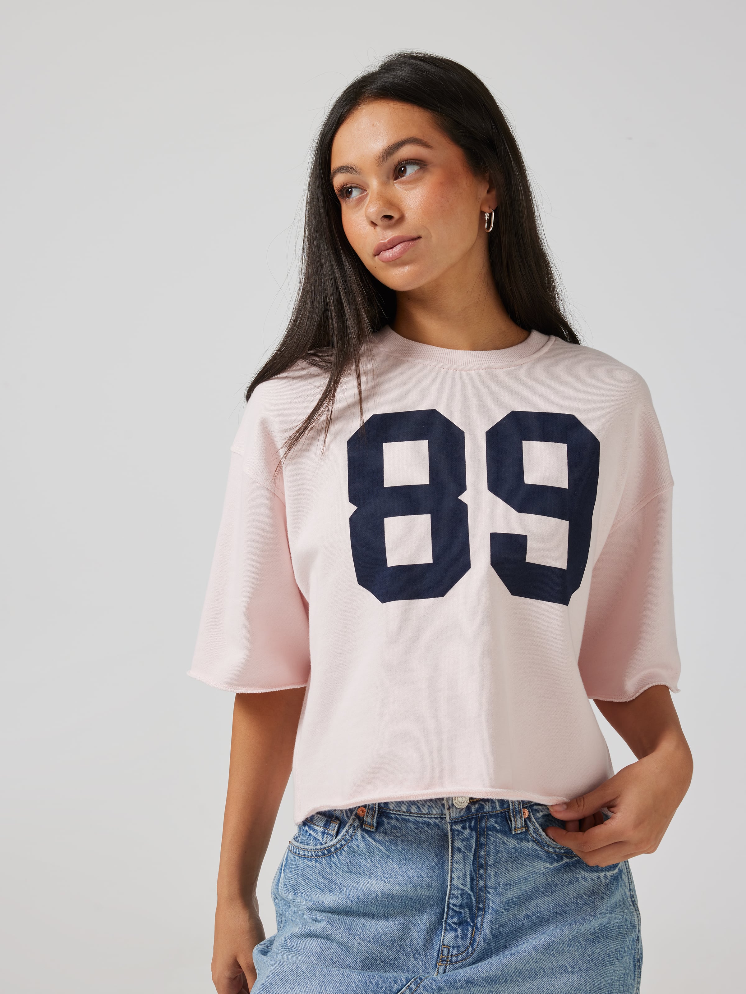 89 Loop Back Boxy Tee