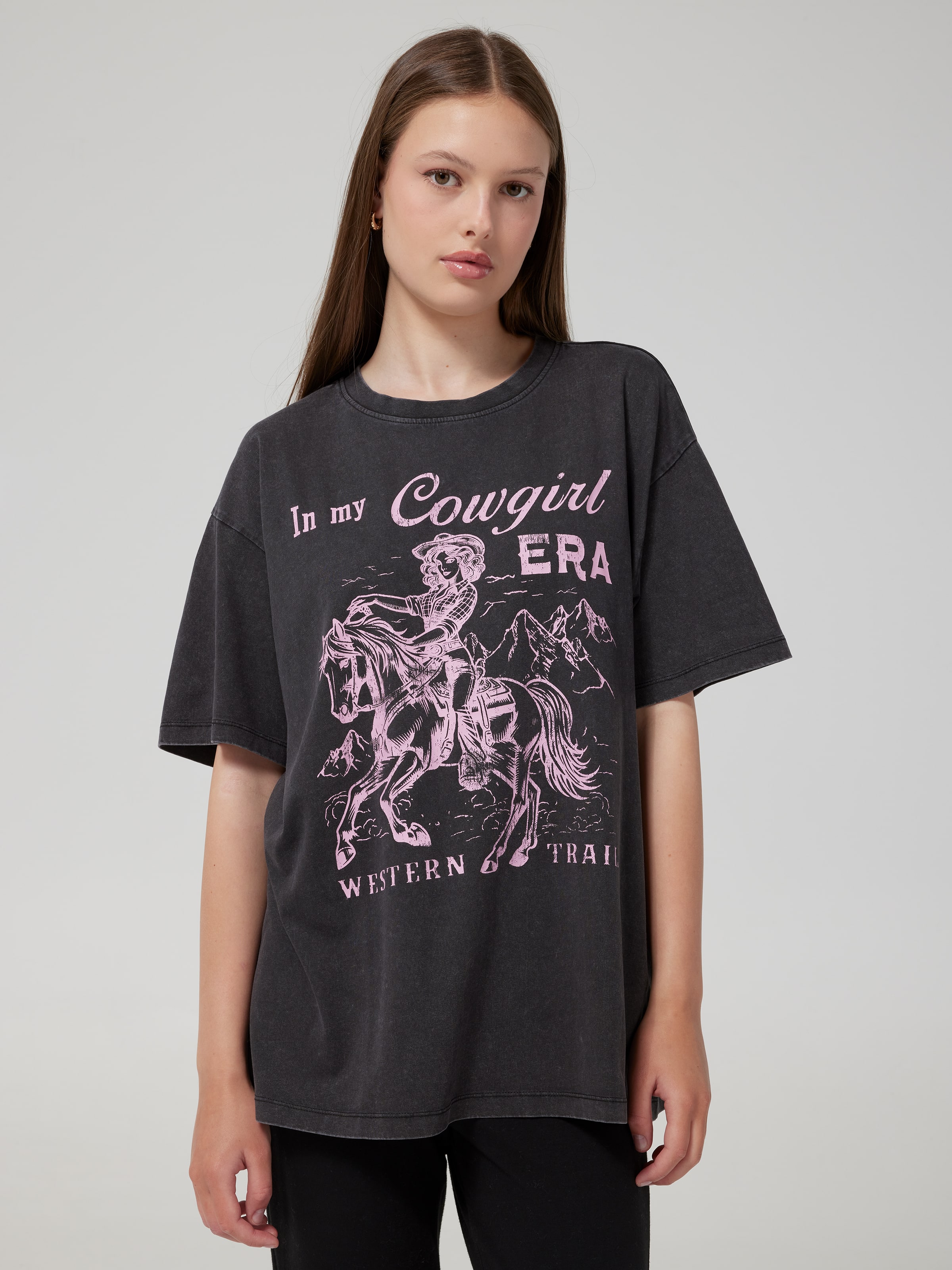 Cowgirl Era Oversized Tee