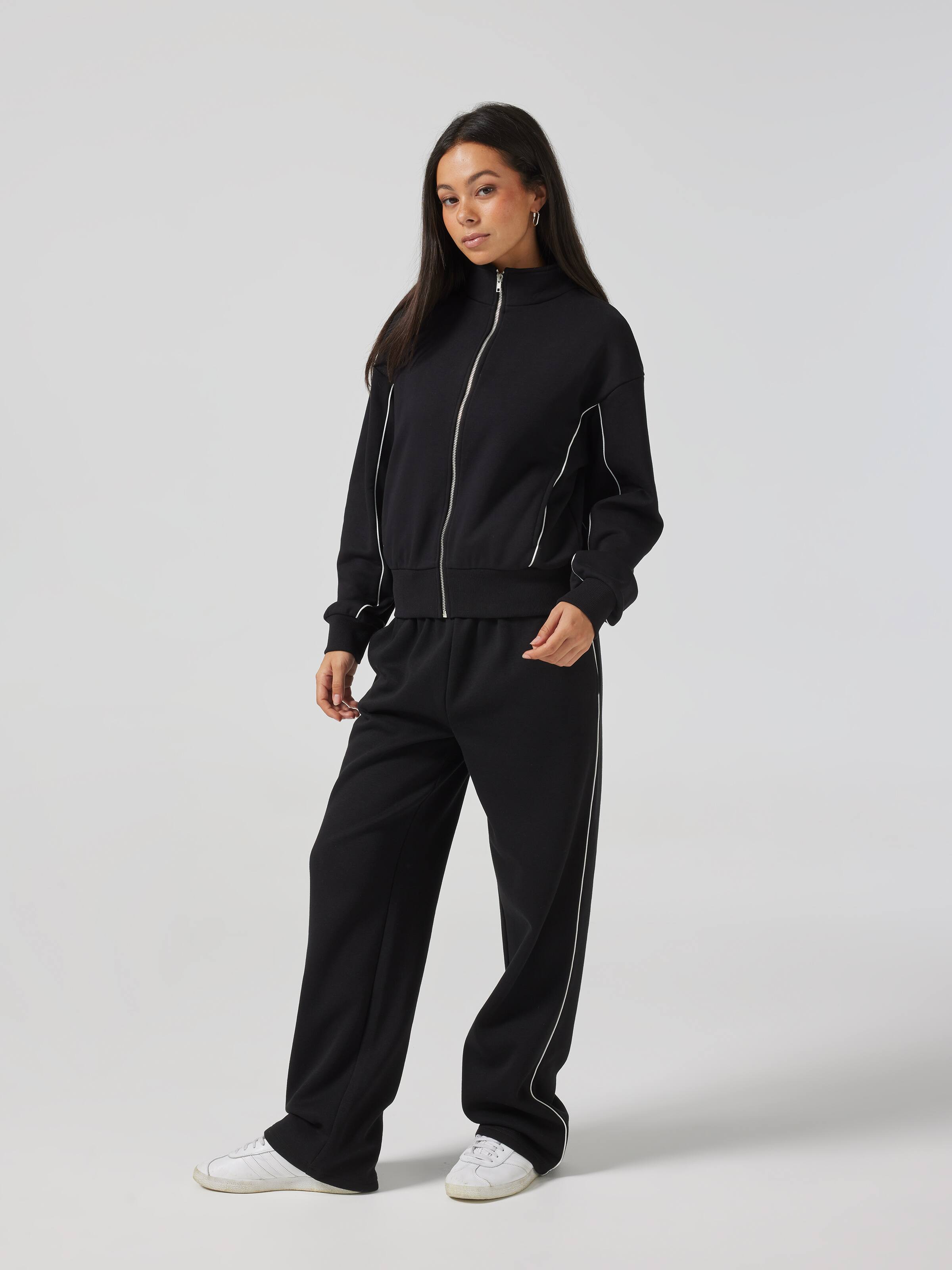 Piped Zip Up