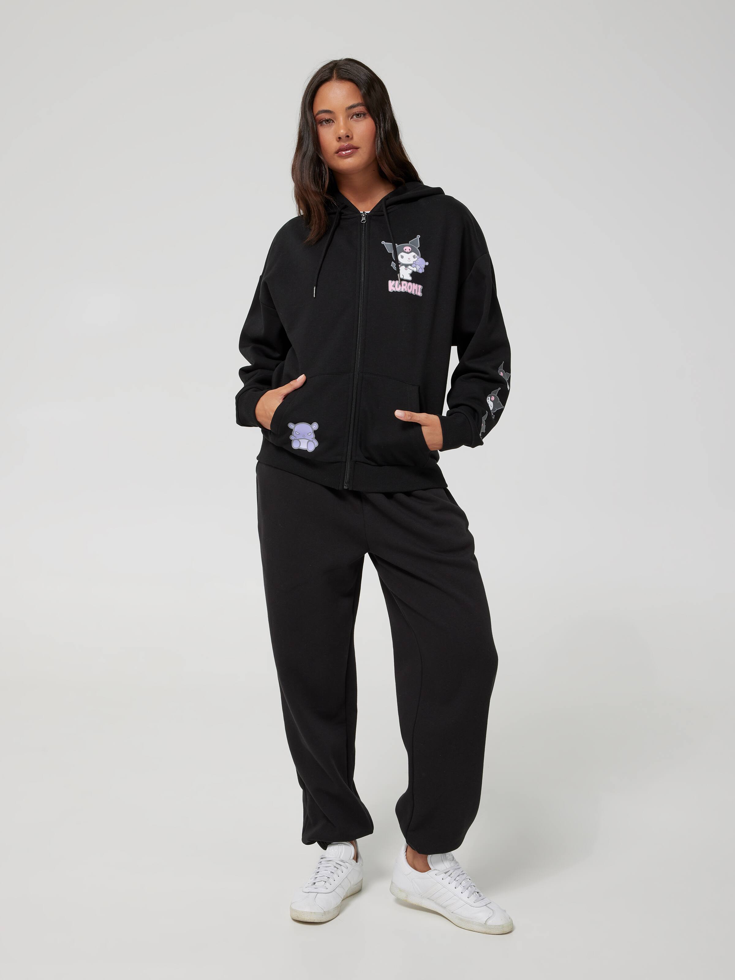 Kuromi Zip Up Hoodie