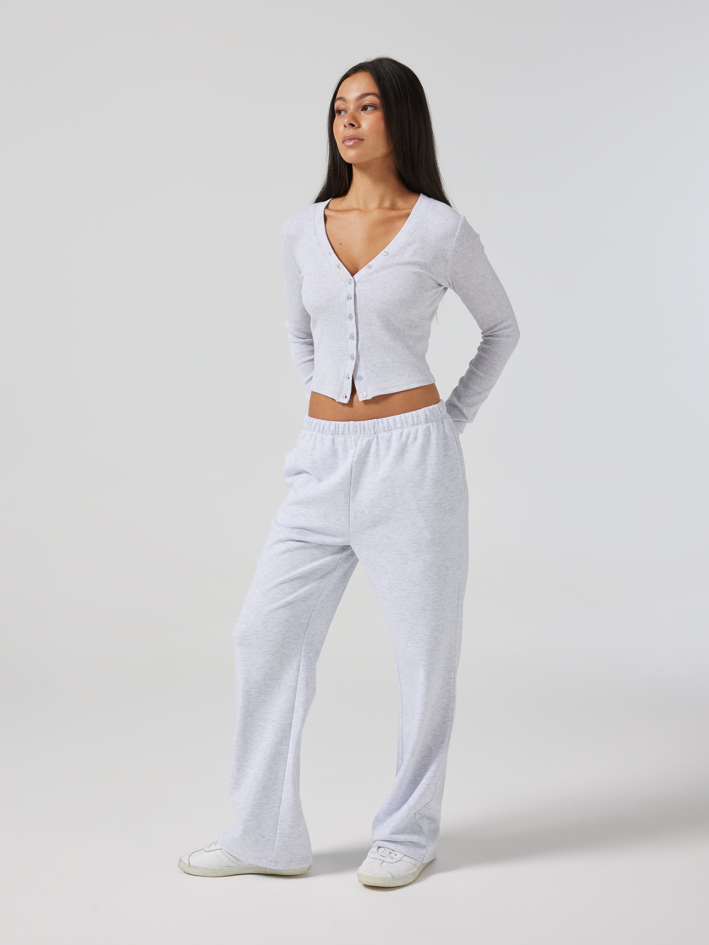 Button Up Long Sleeve Top