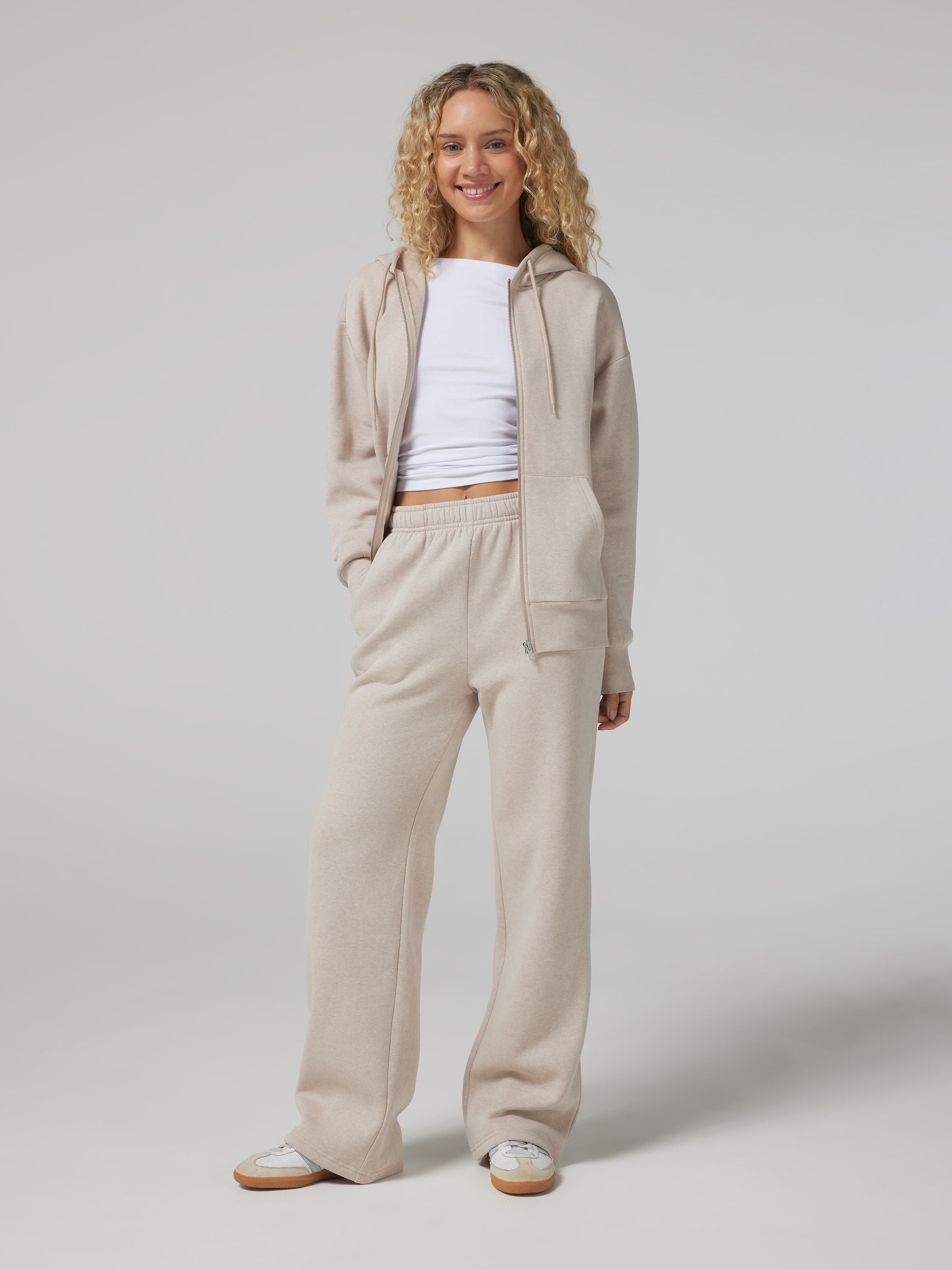 Wide Leg Track Pant