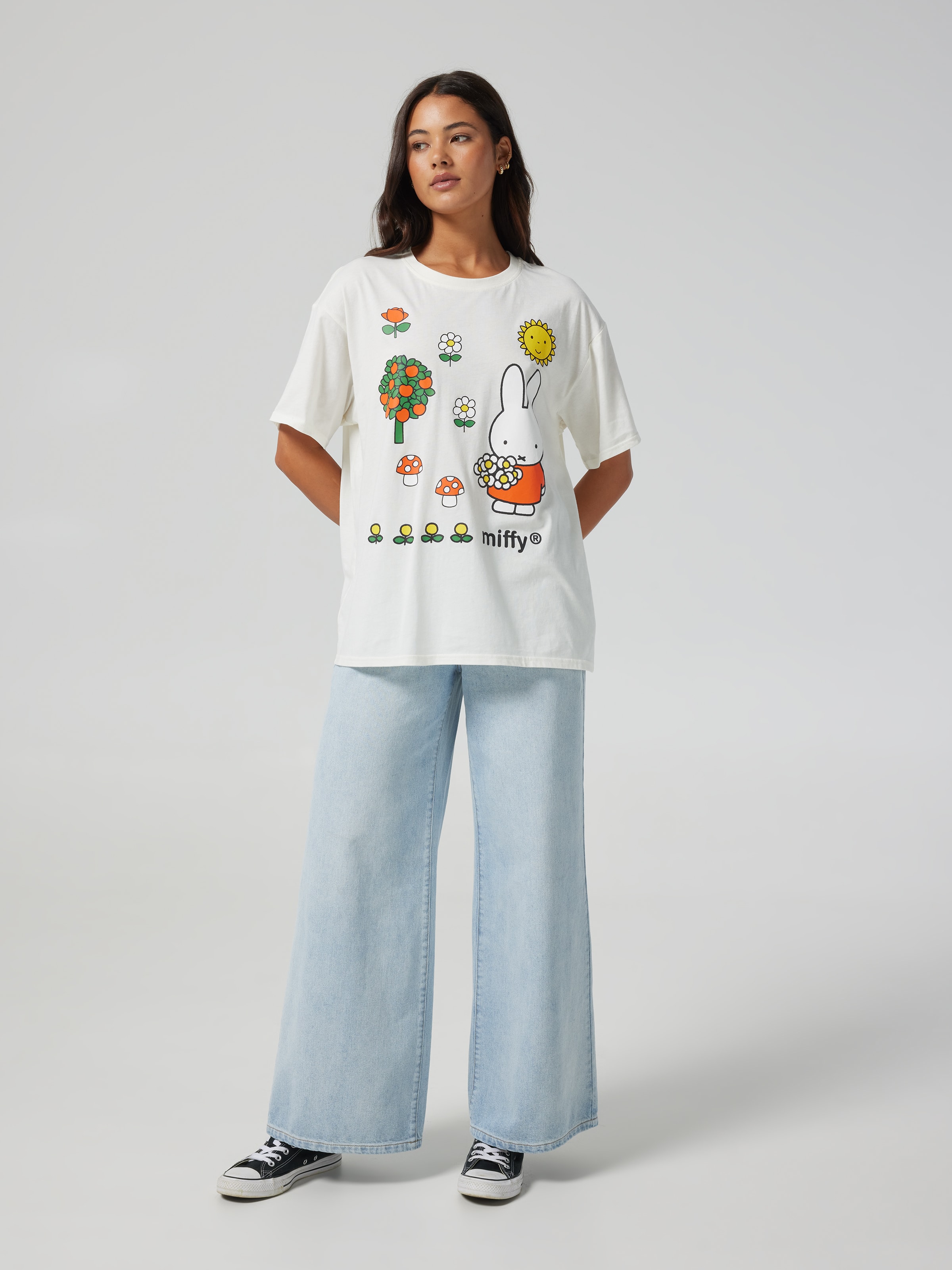 Miffy Nature Logo Oversized Tee