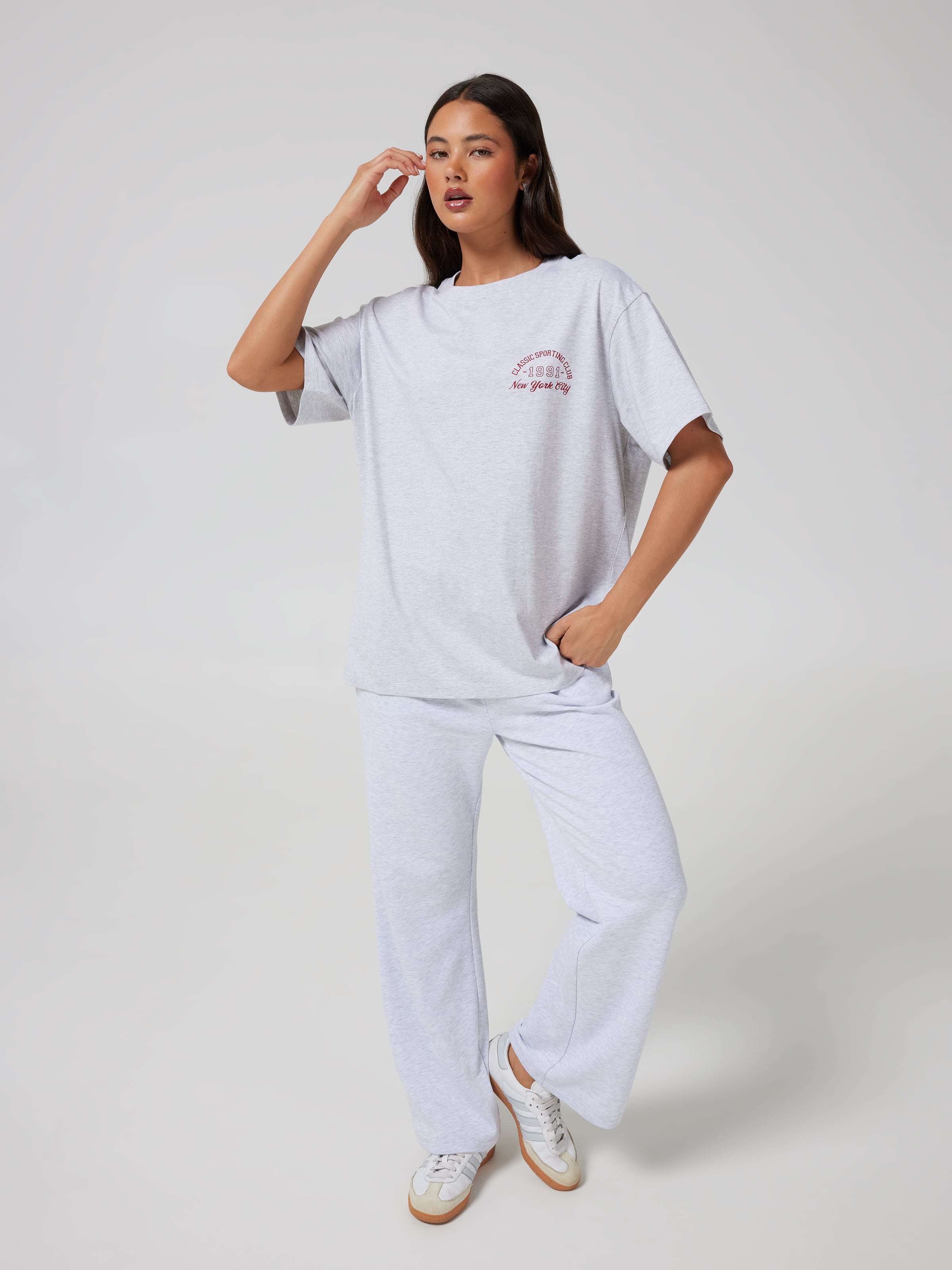 Classic Sporting Oversized Tee