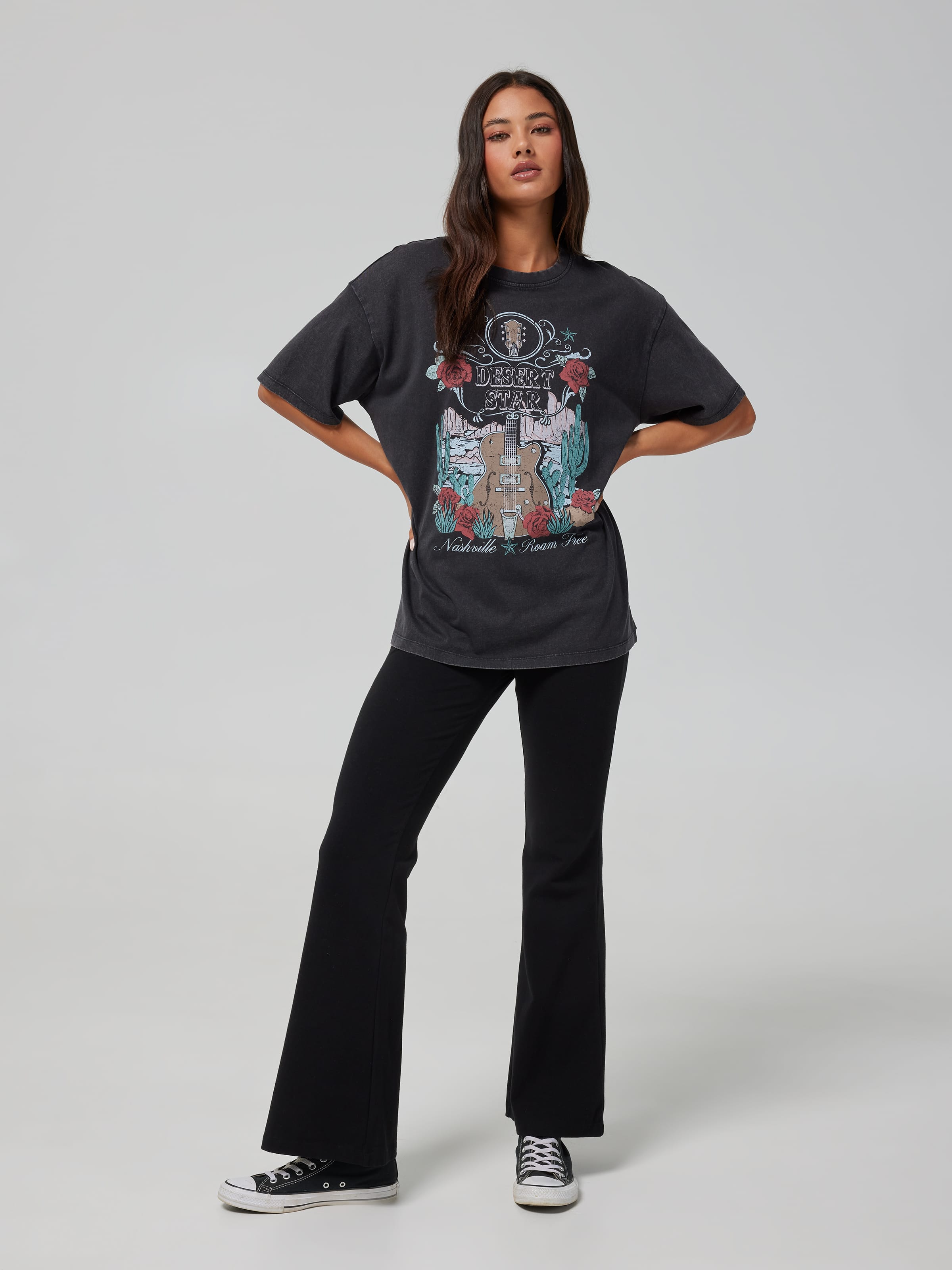 Desert Star Nashville Oversized Tee