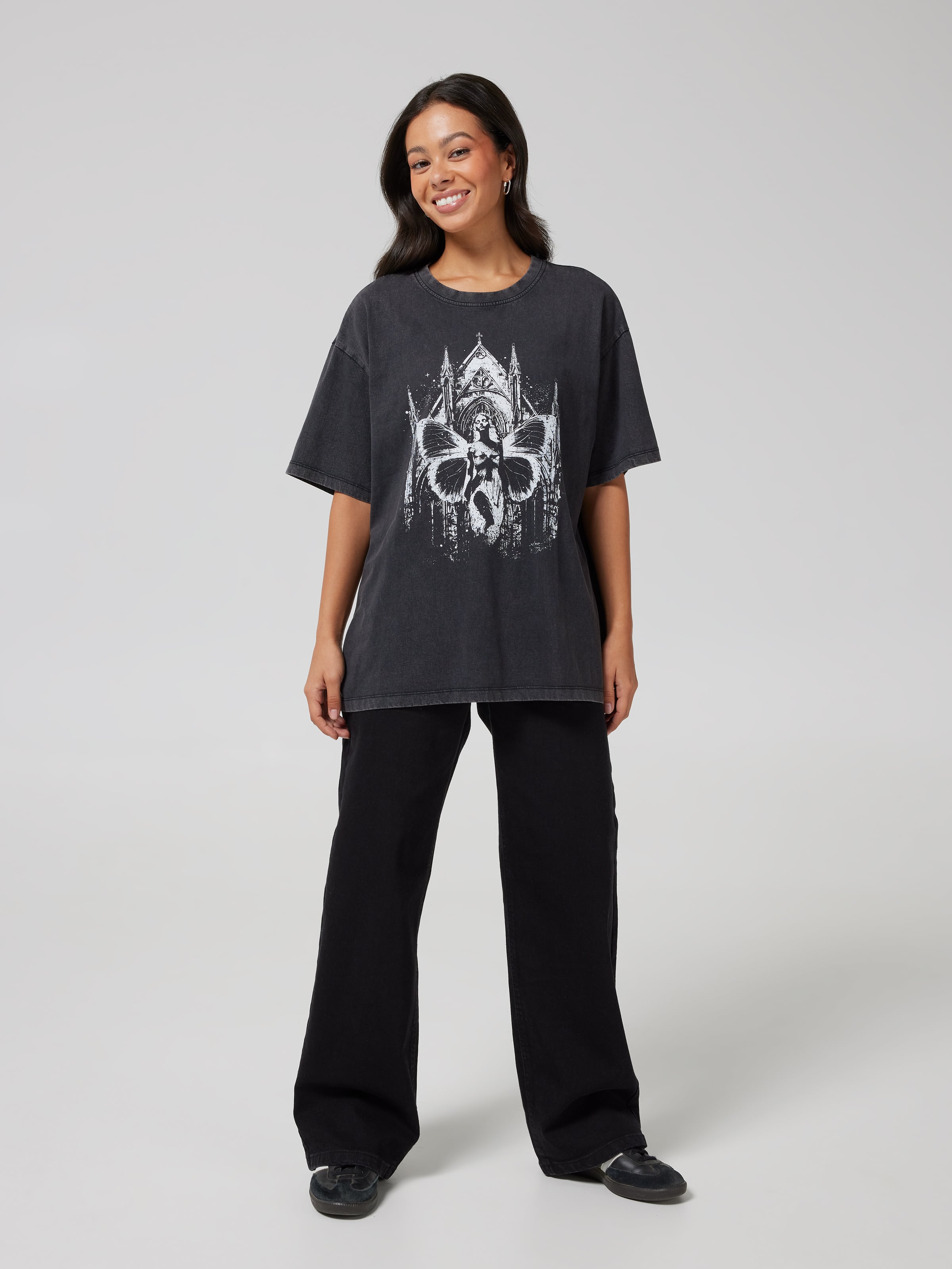 Fairy Gothic Oversized Tee