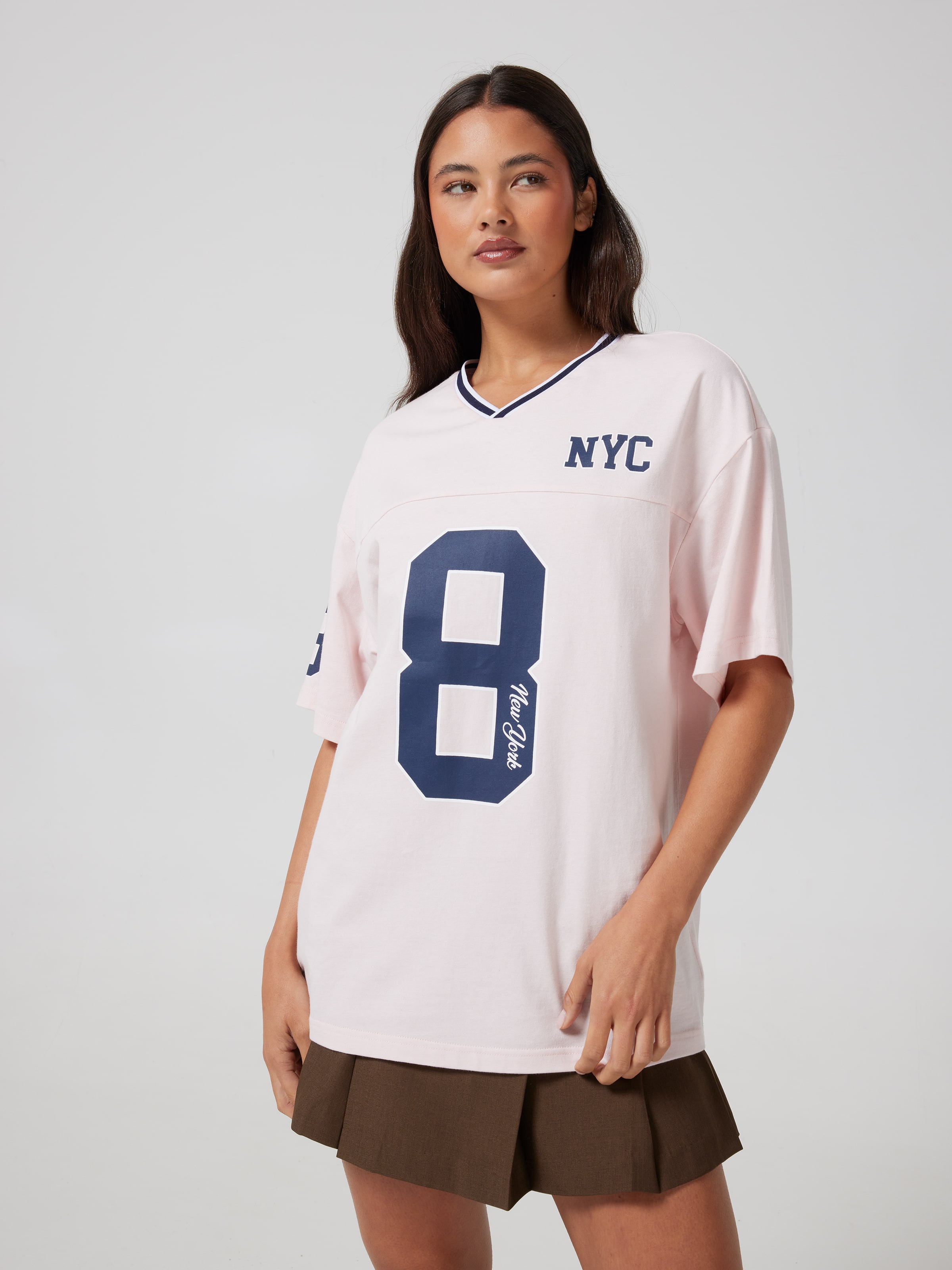 Nyc 8 Seam Oversized Tee
