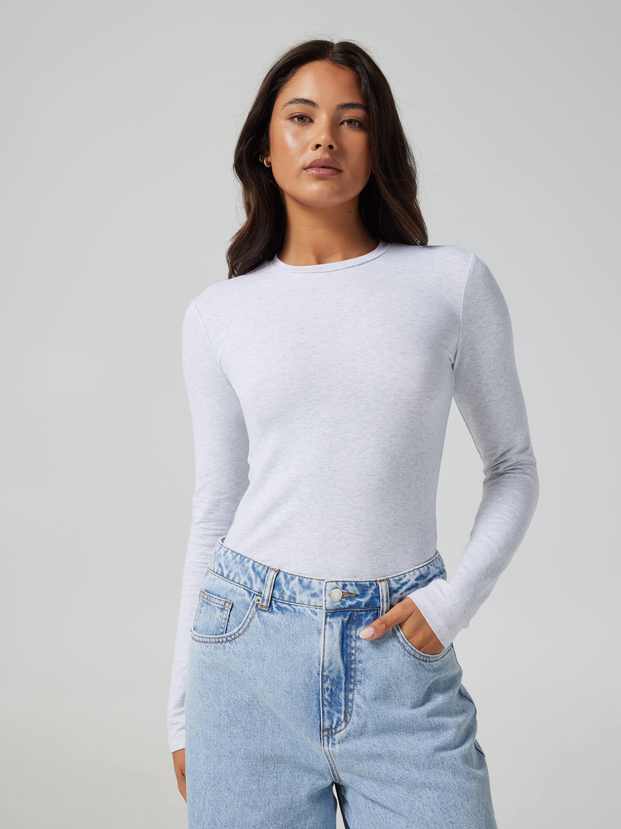 Long Sleeve Fitted Tee
