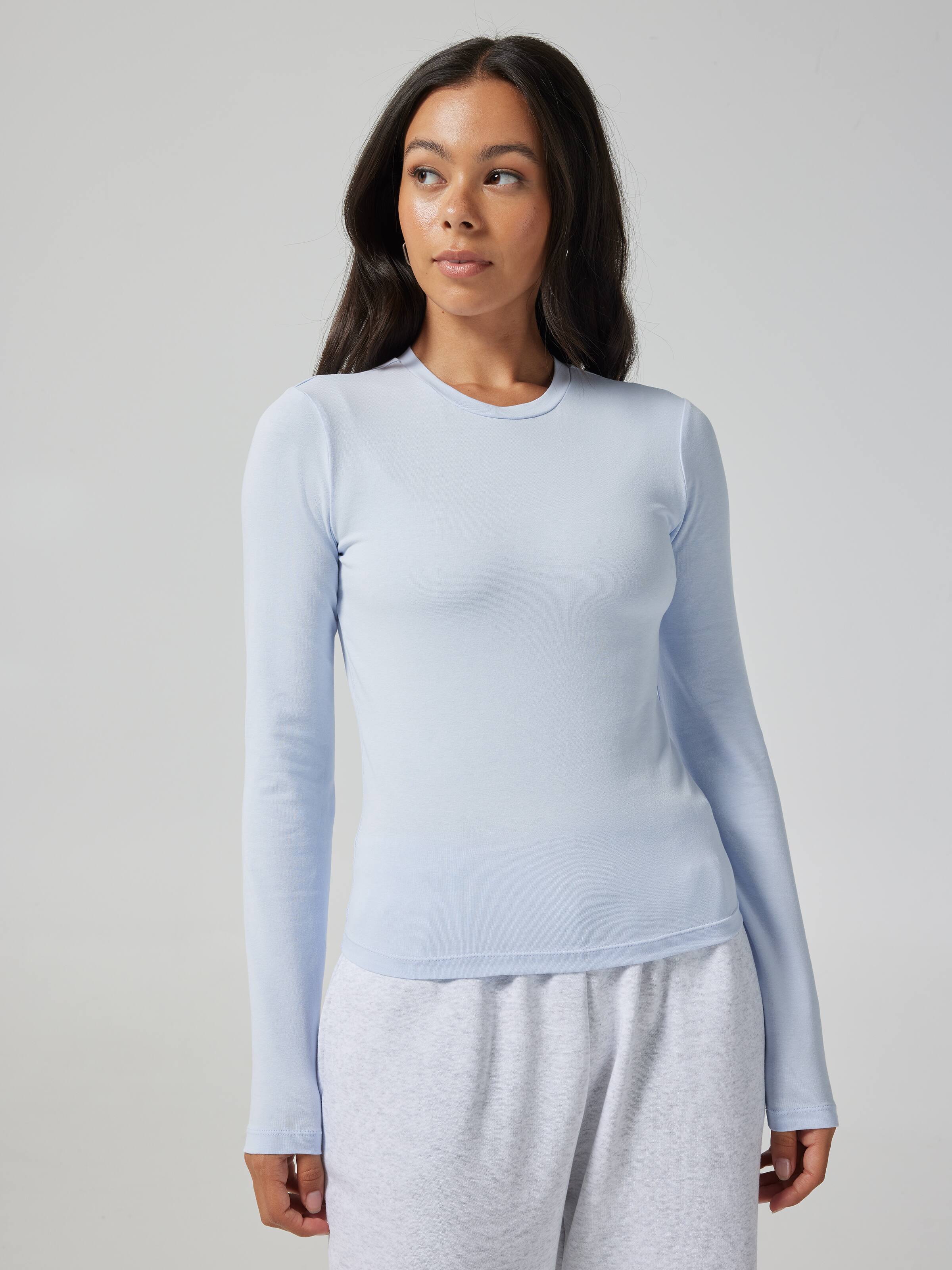 Long Sleeve Fitted Tee