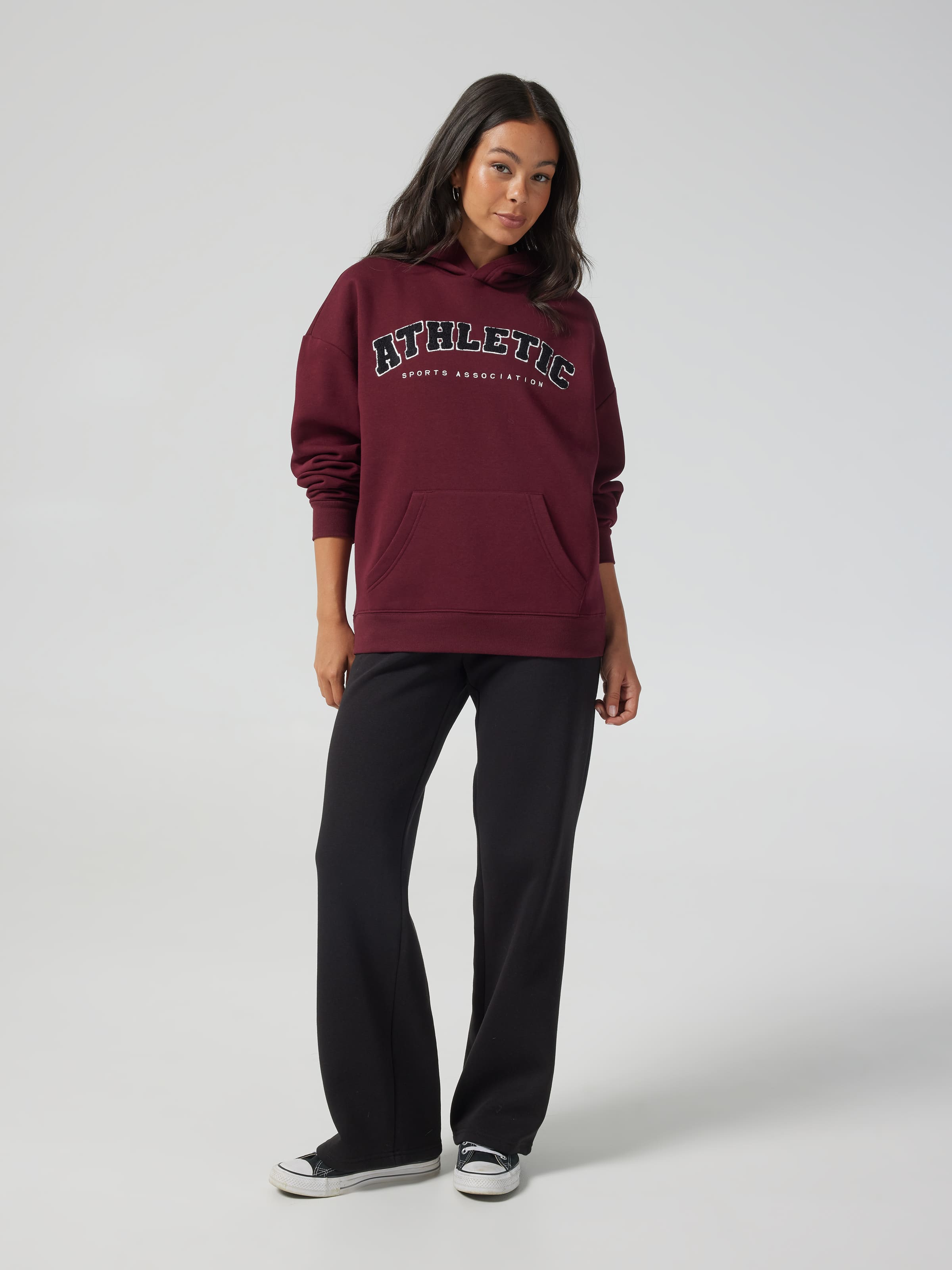Athletic Oversized Hoodie