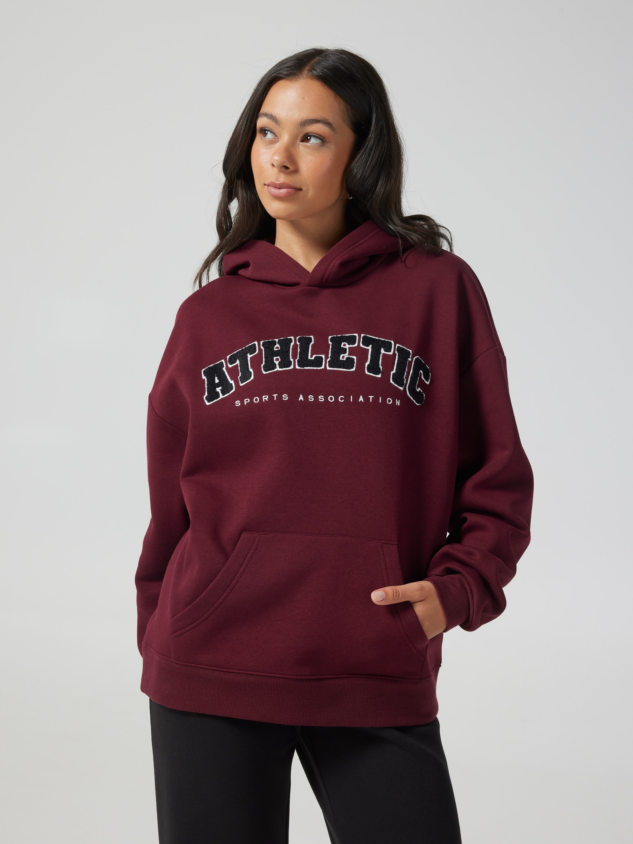 Athletic Oversized Hoodie