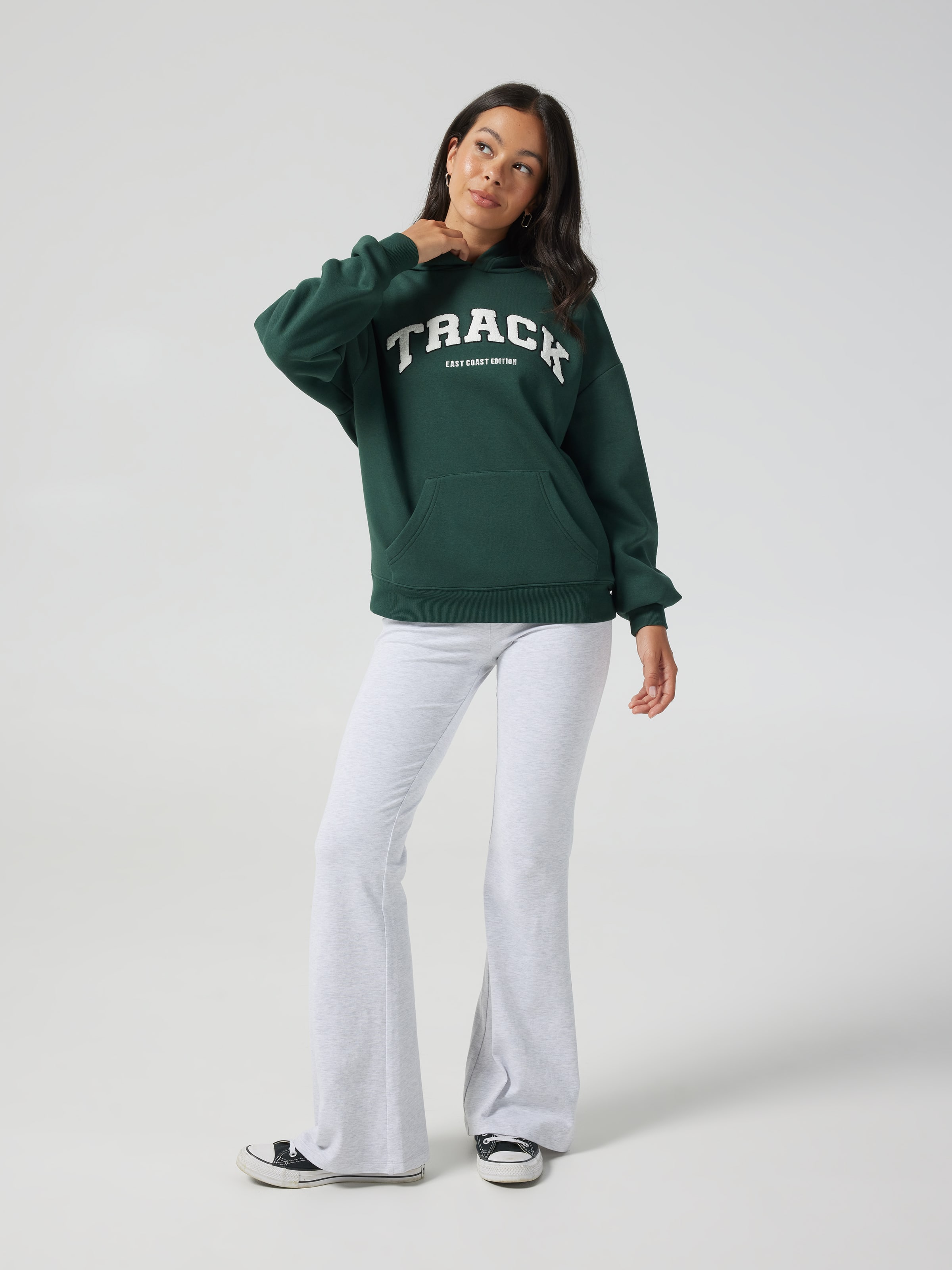 Track Oversized Hoodie