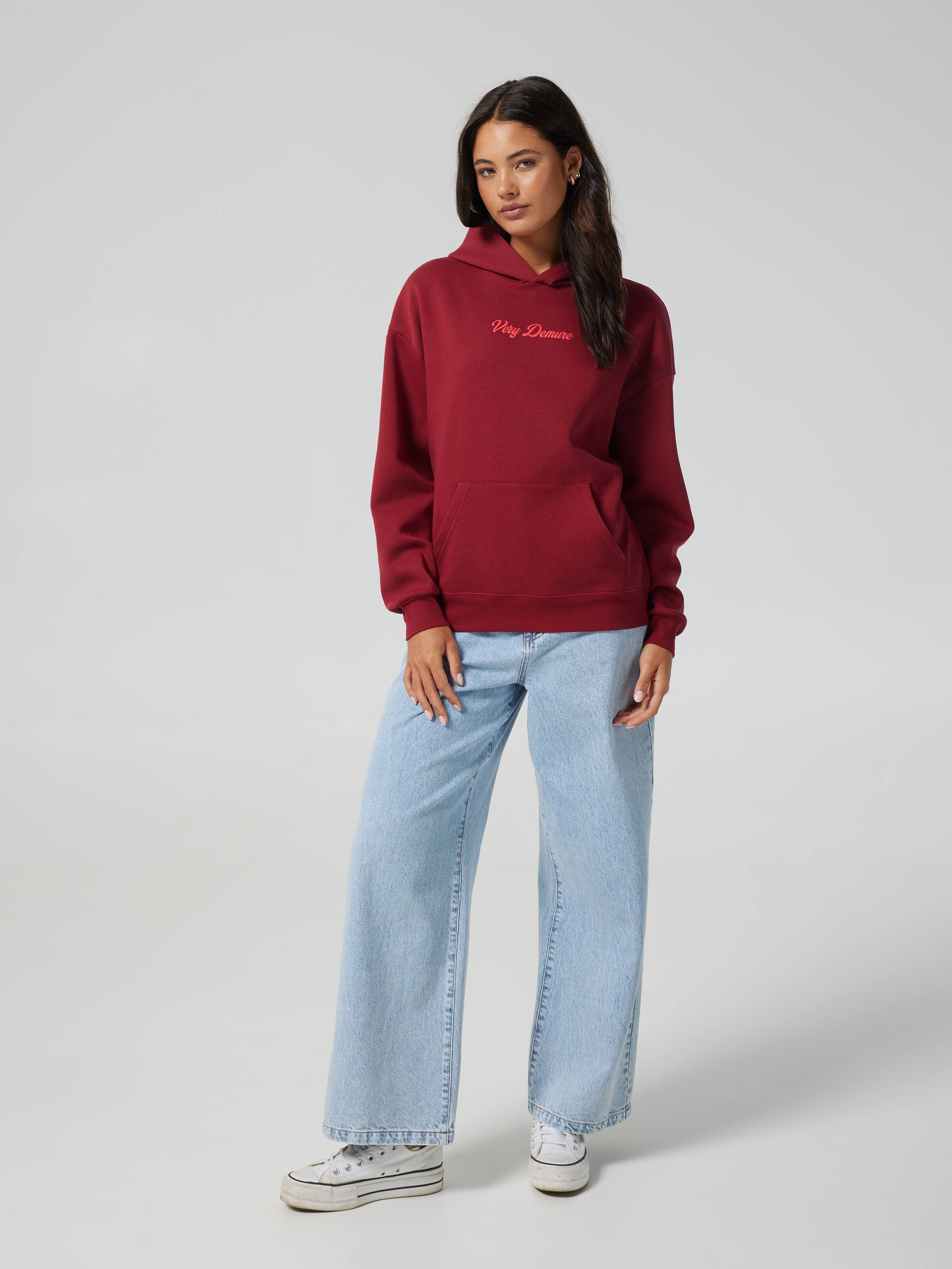 Very Demure Oversized Hoodie