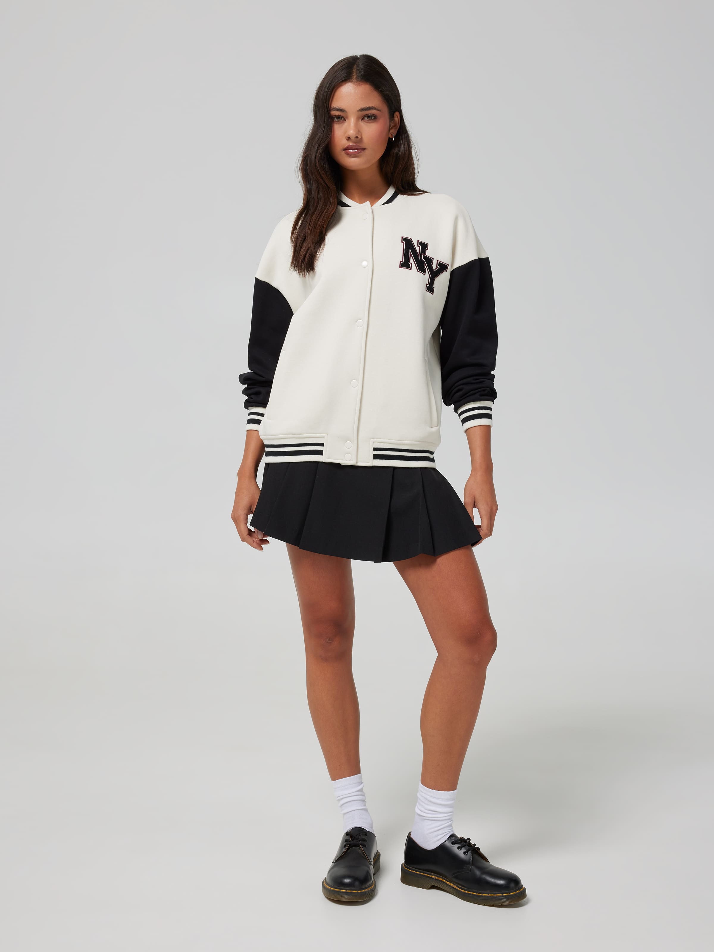 Nyc Preppy Bomber