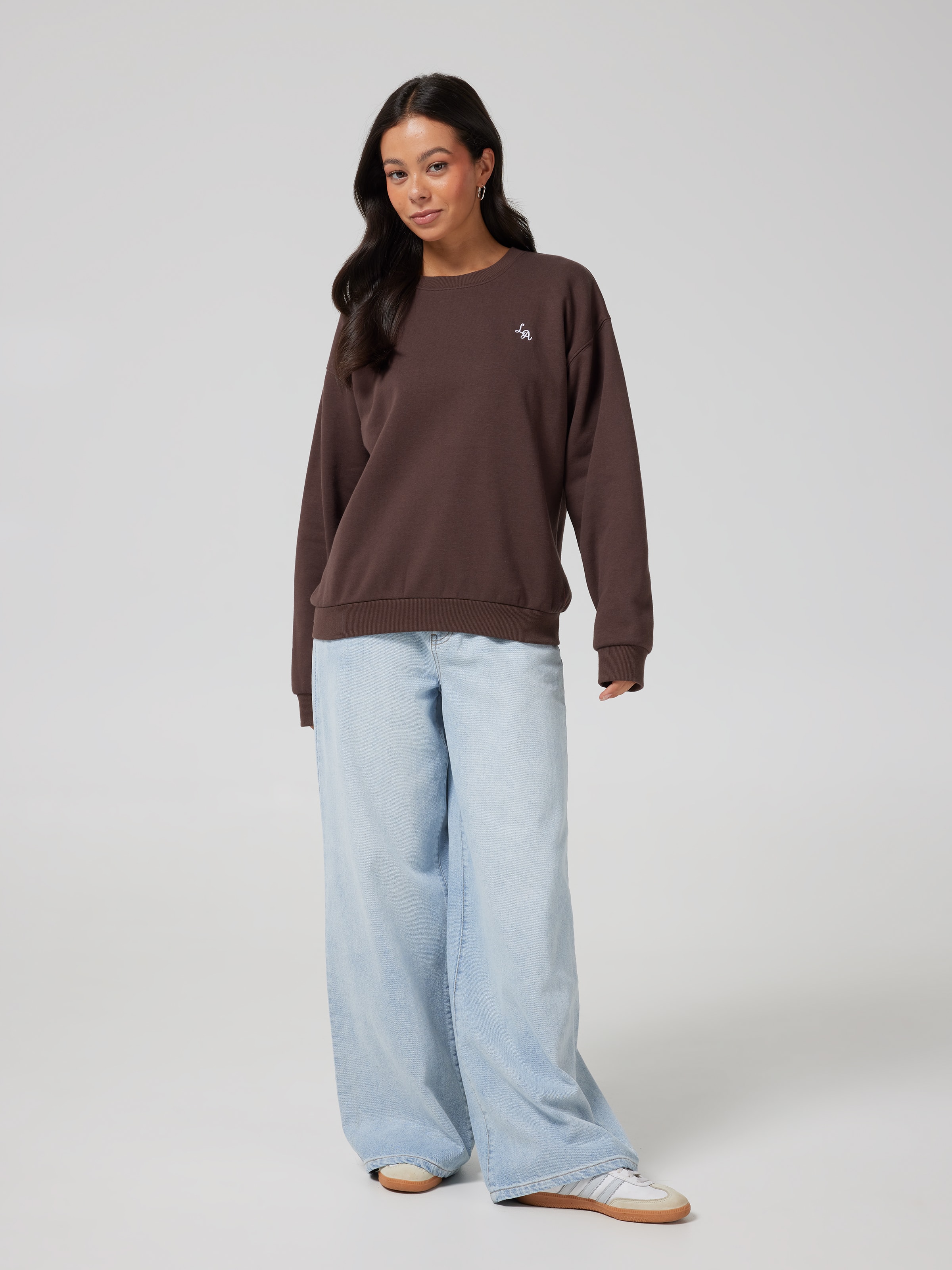 Embroidered Crew