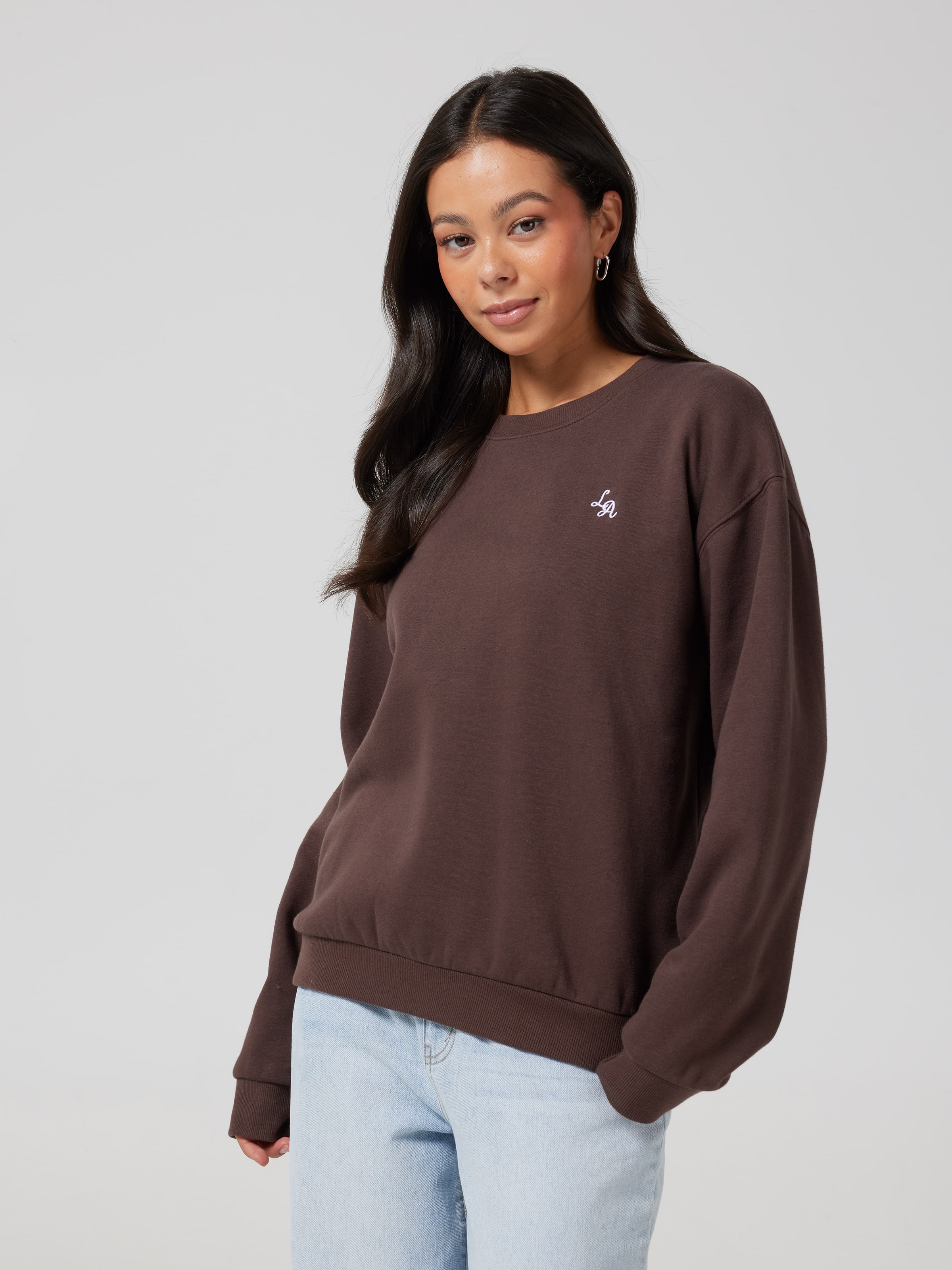 Embroidered Crew
