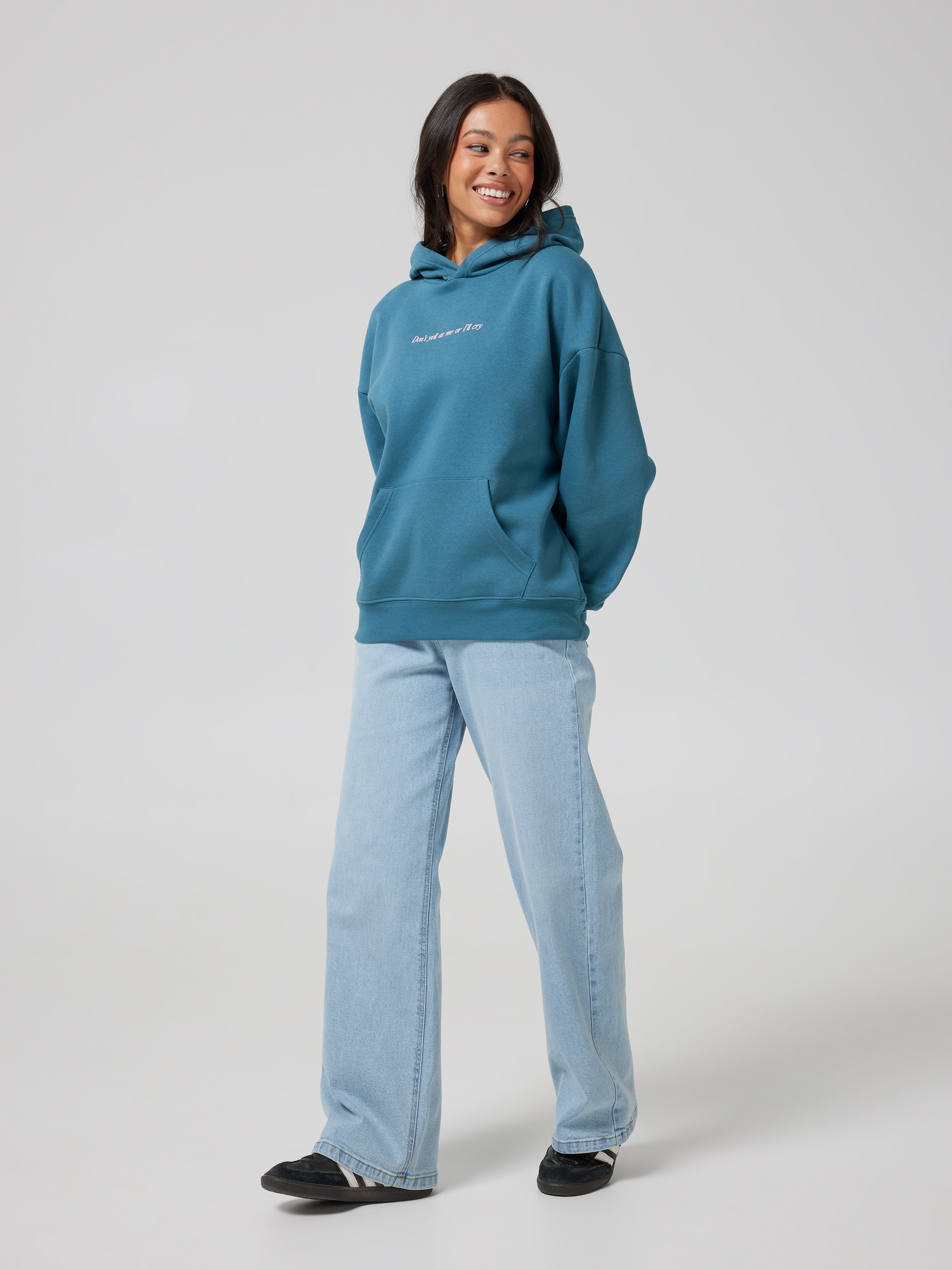 Don't Yell Oversized Hoodie