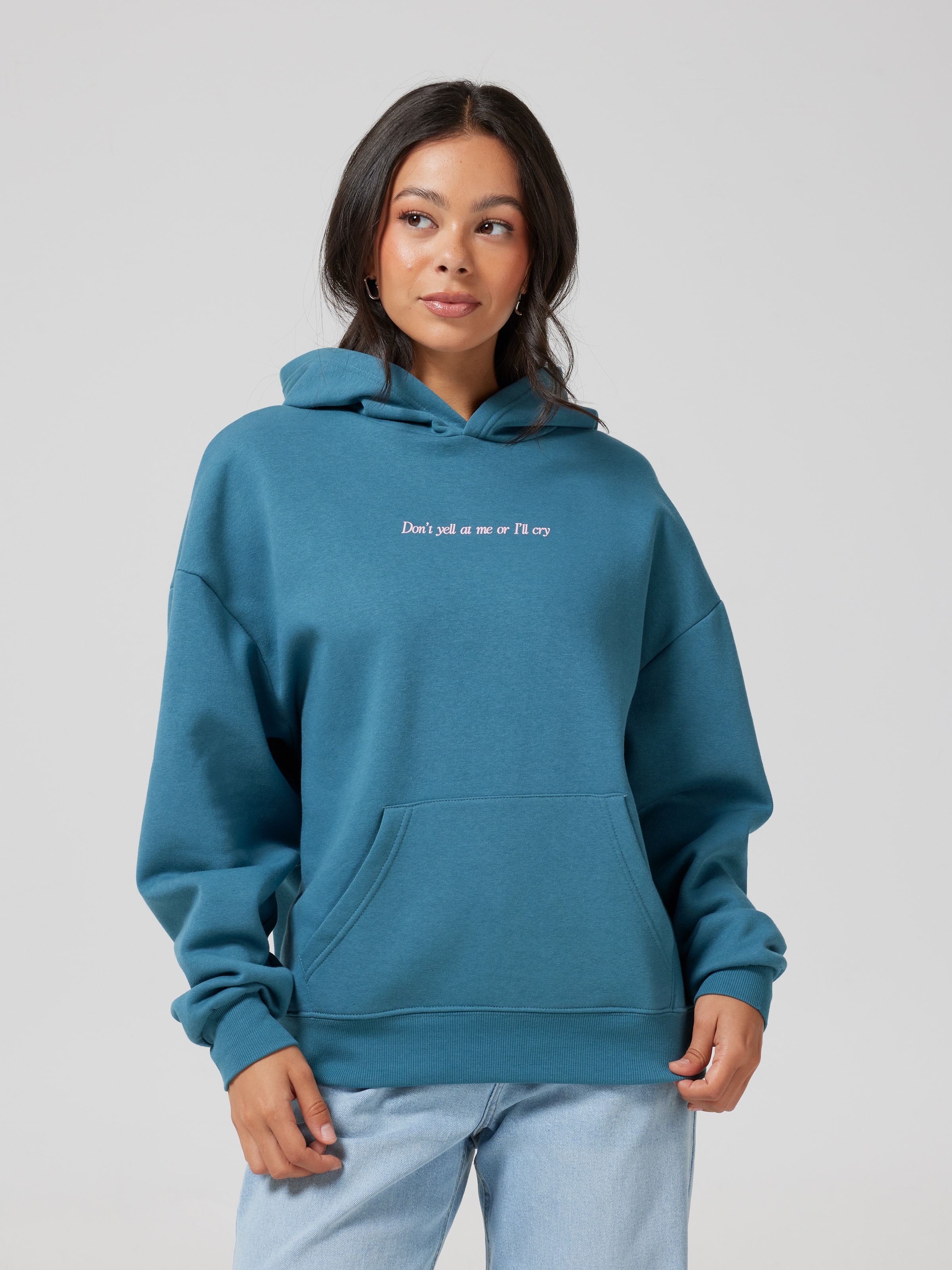 Don't Yell Oversized Hoodie