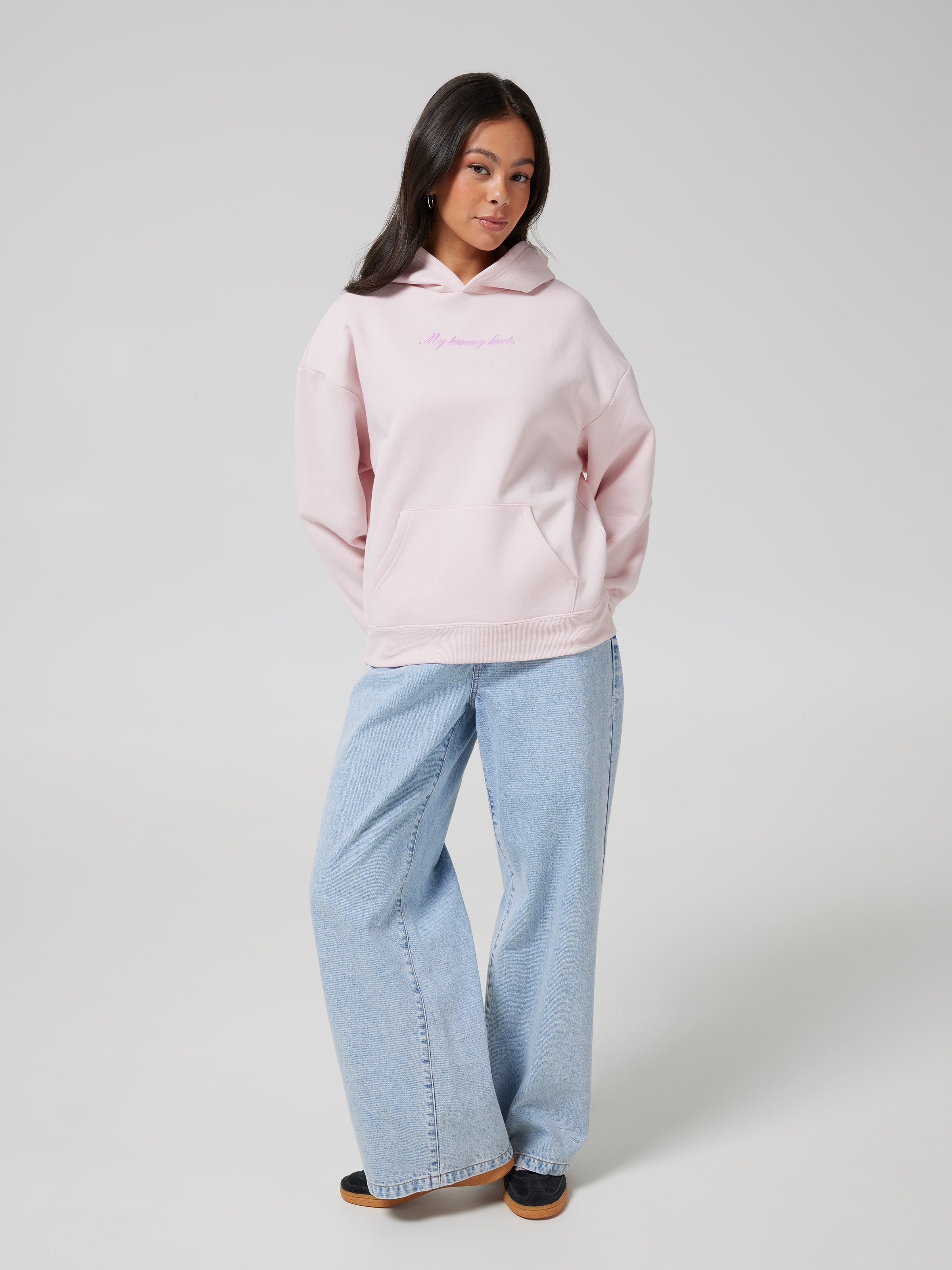 Tummy Hurts Oversized Hoodie